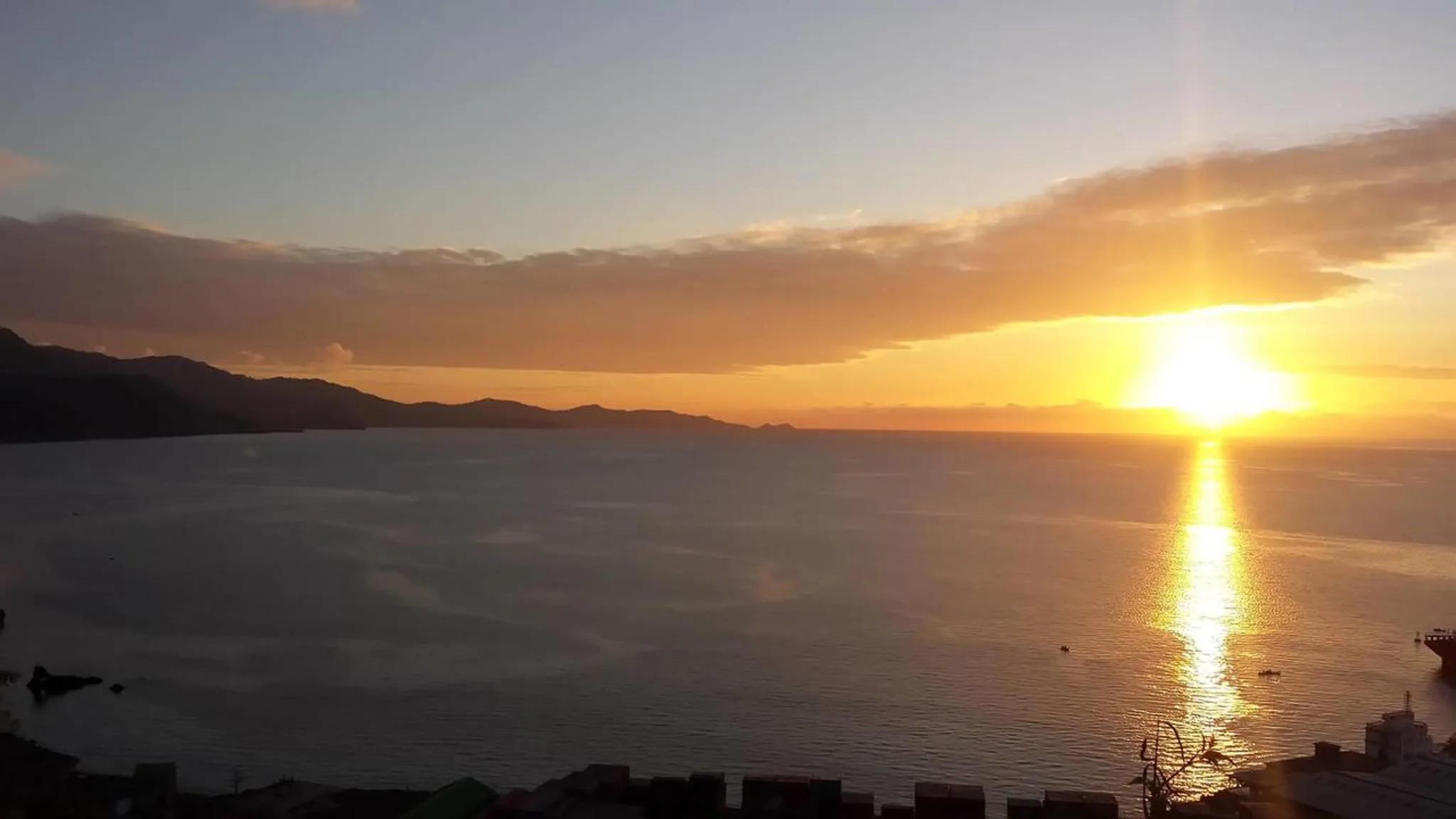 Sunset in Océanis Hotel