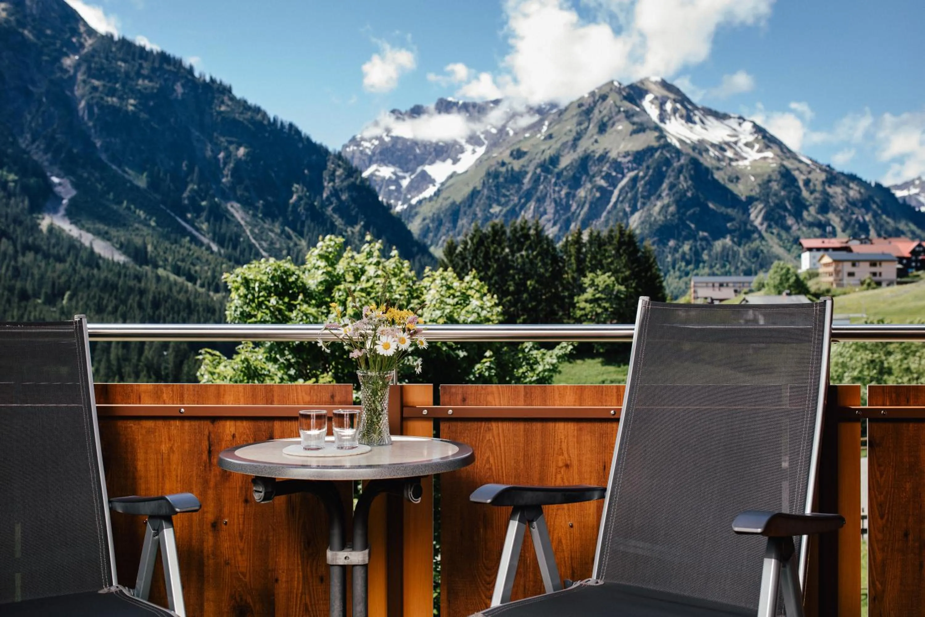 Natural landscape in Hotel Leitner