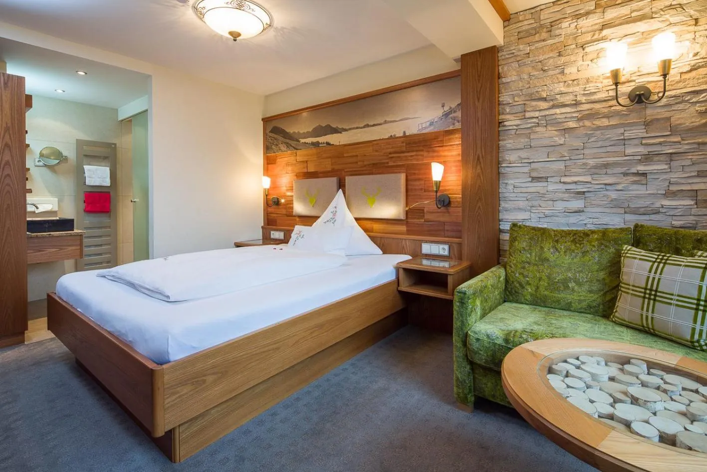 Photo of the whole room, Bed in Hotel Leitner