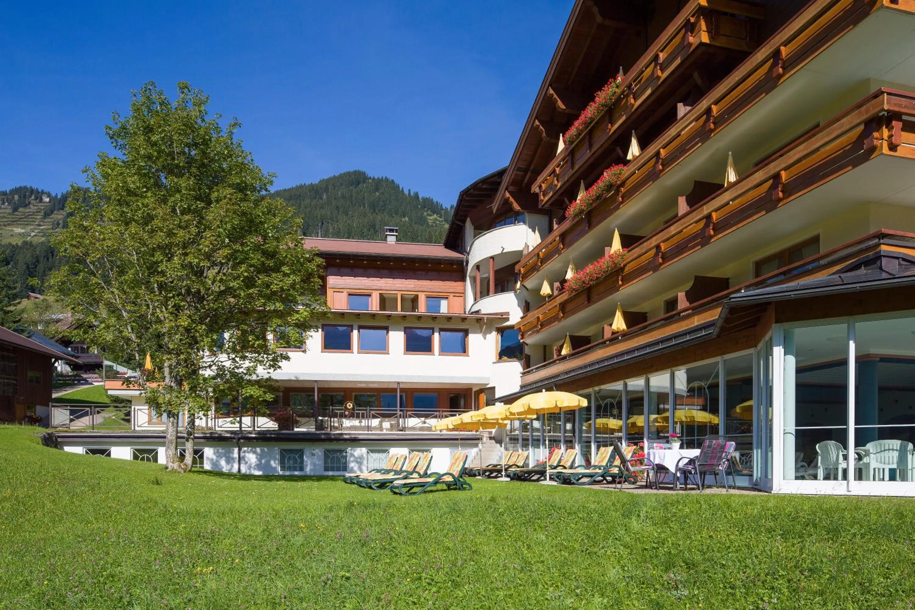 Natural landscape in Hotel Leitner