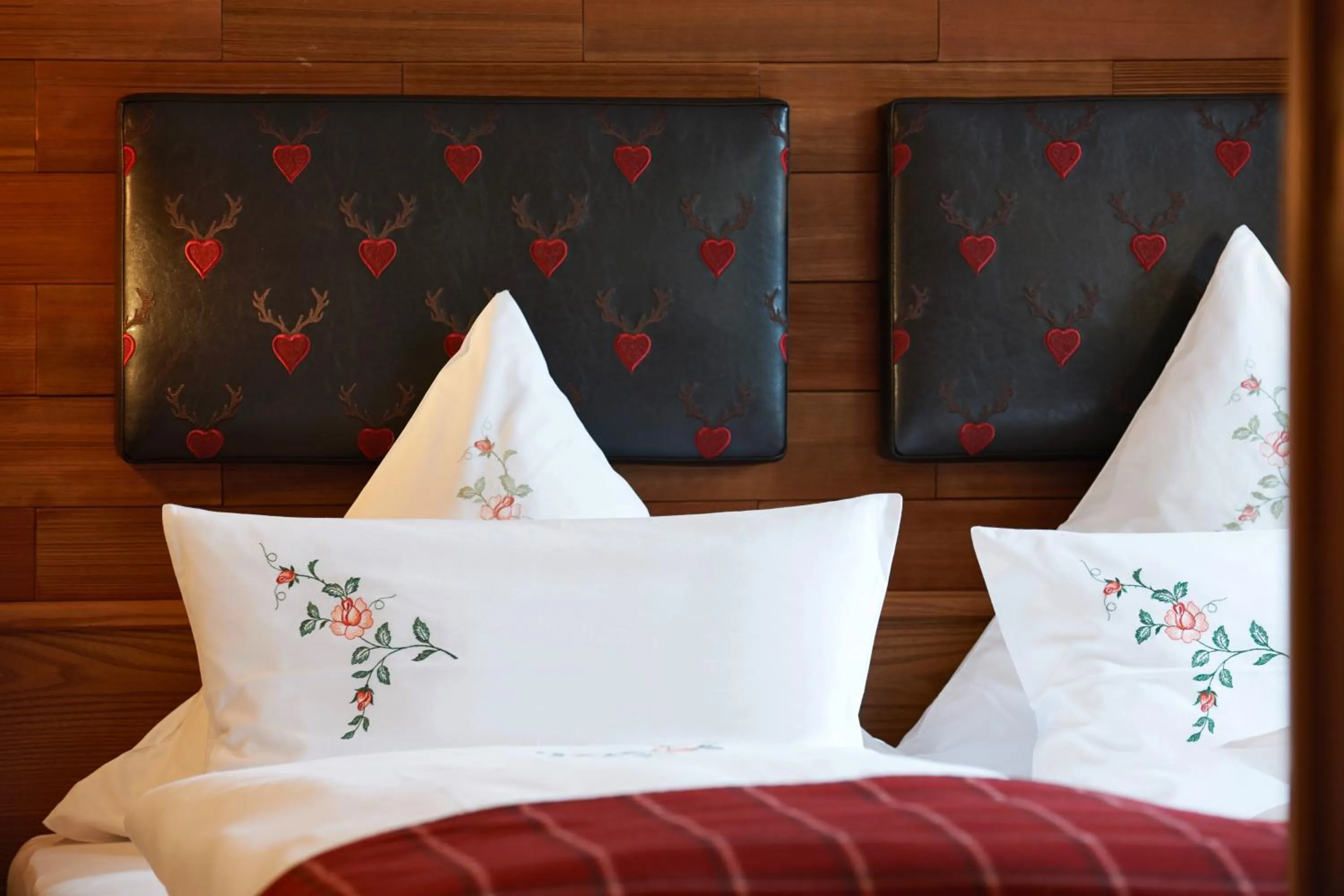 Natural landscape, Bed in Hotel Leitner