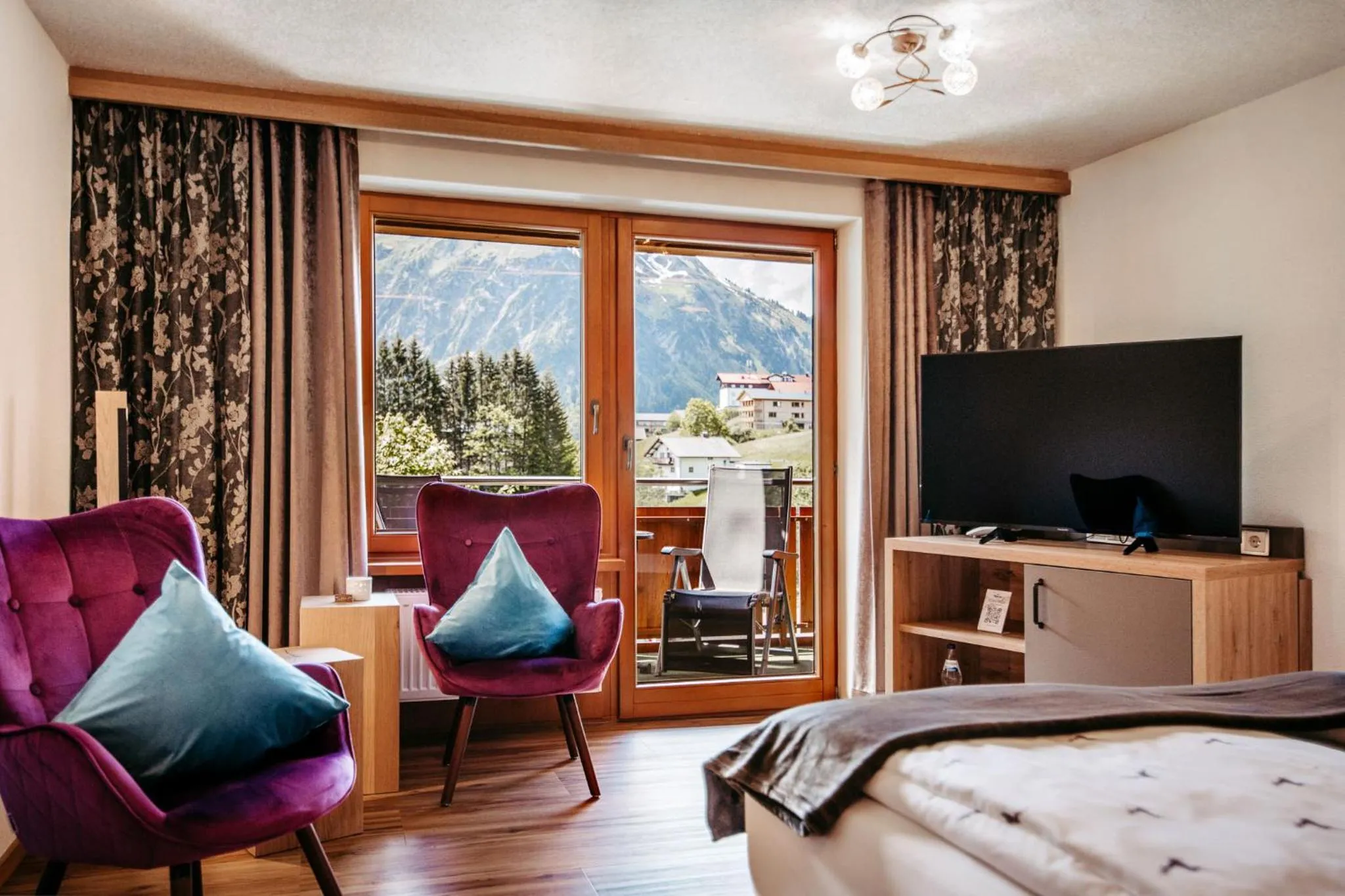 Natural landscape in Hotel Leitner