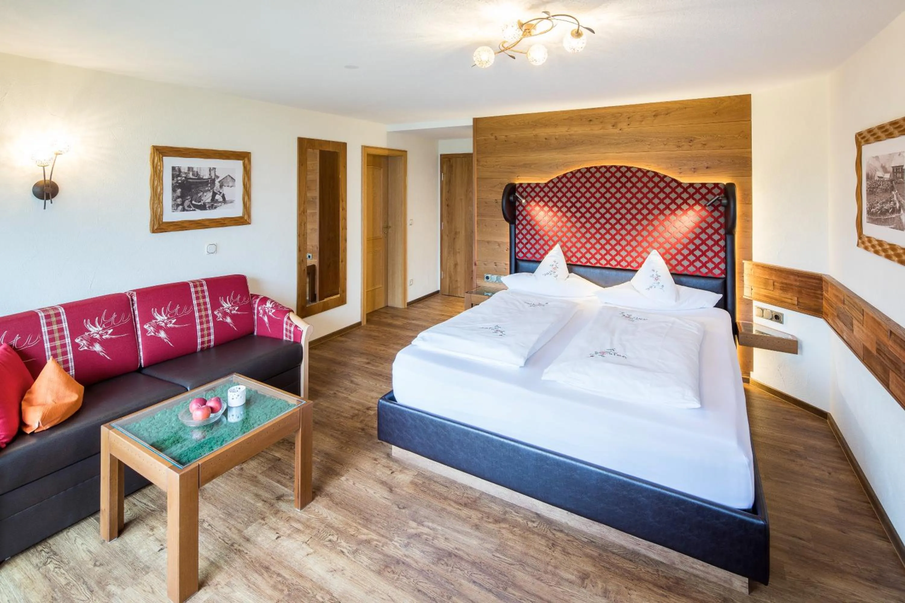 Bed in Hotel Leitner