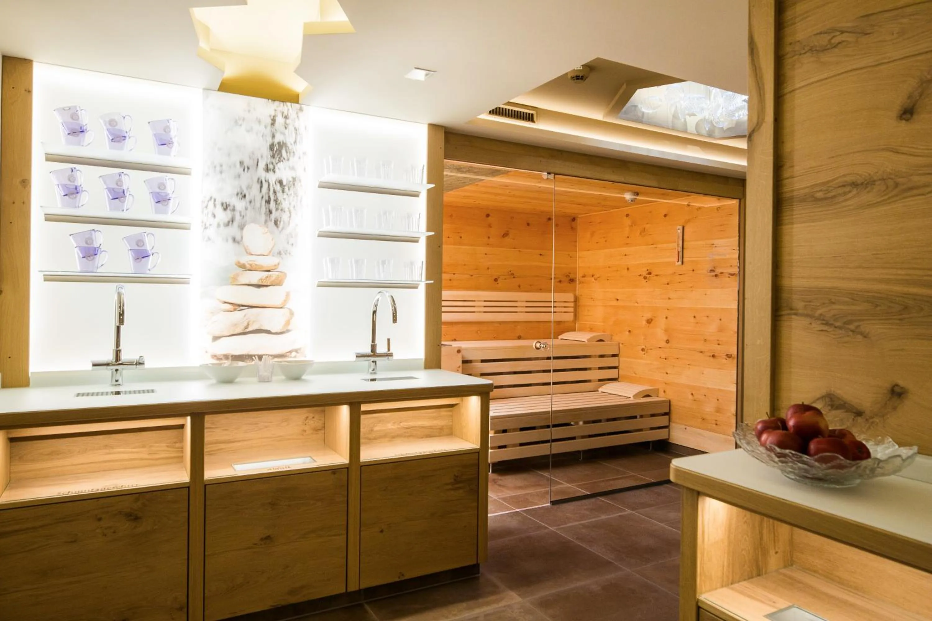 Sauna in Hotel Leitner