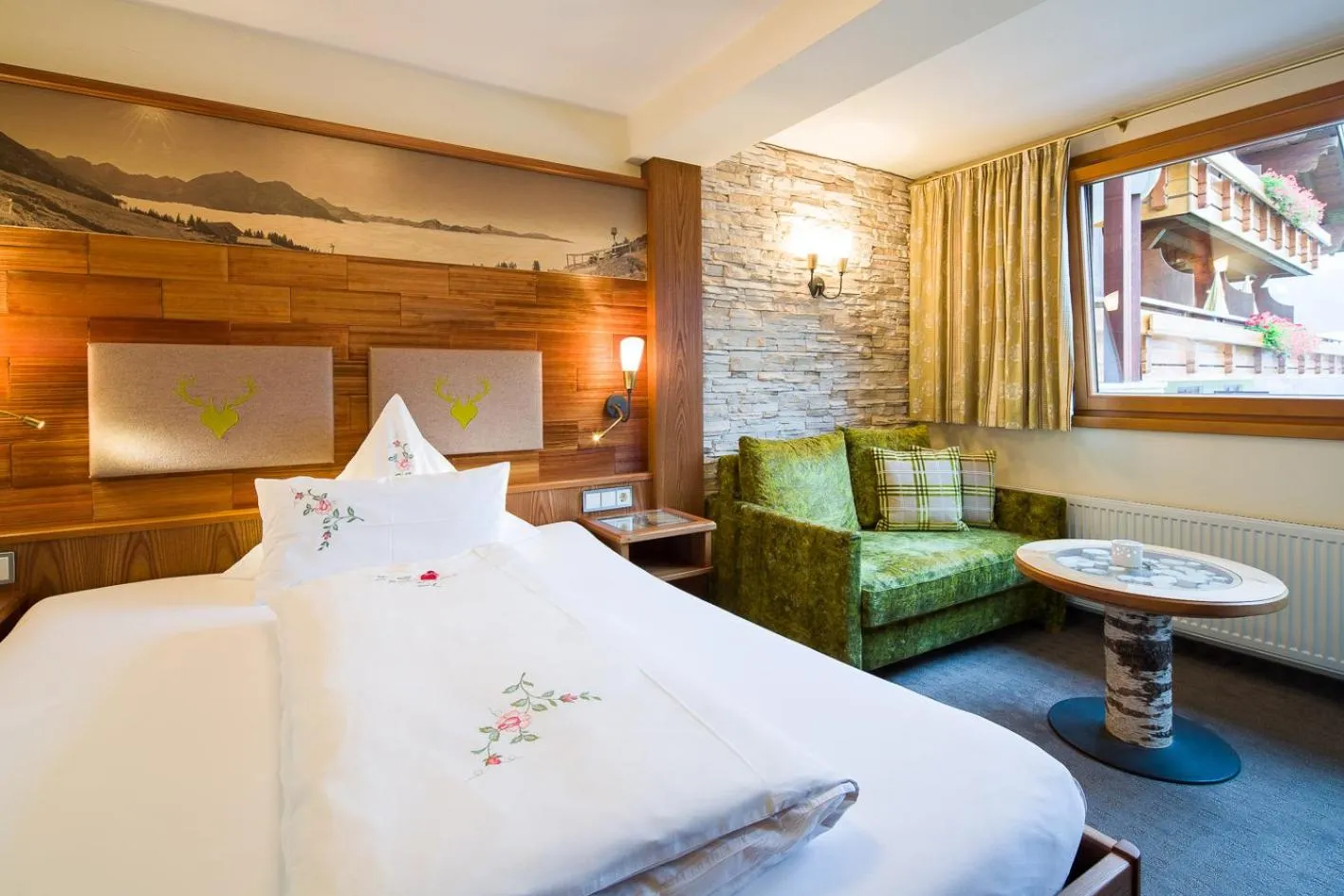 Day, Bed in Hotel Leitner