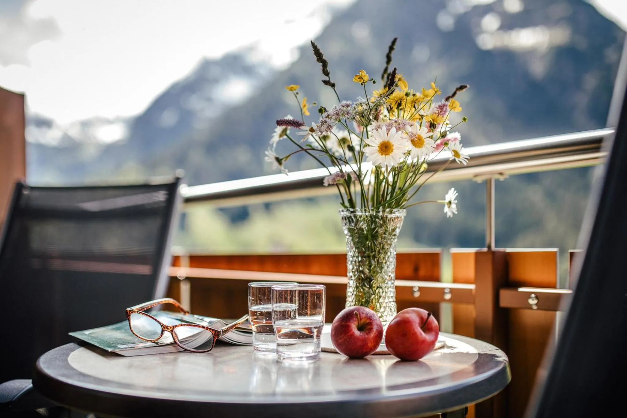 Natural landscape in Hotel Leitner