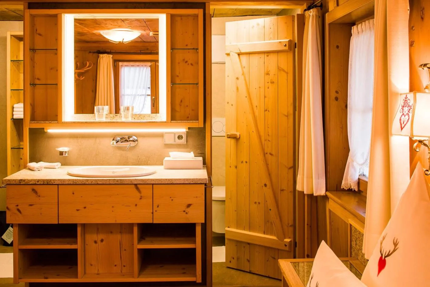 Bathroom in Hotel Leitner