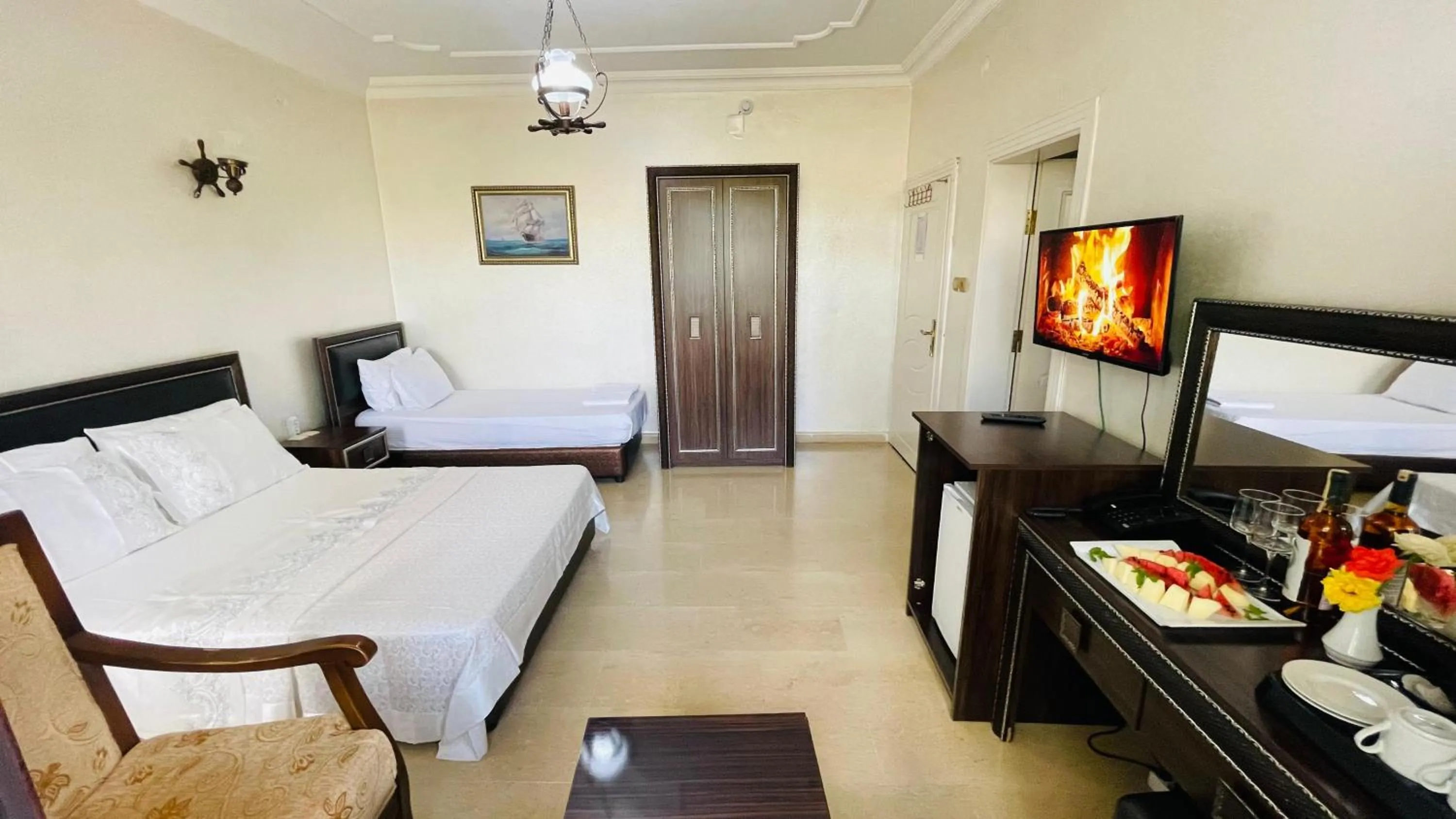 Bed in Turabdin Hotel