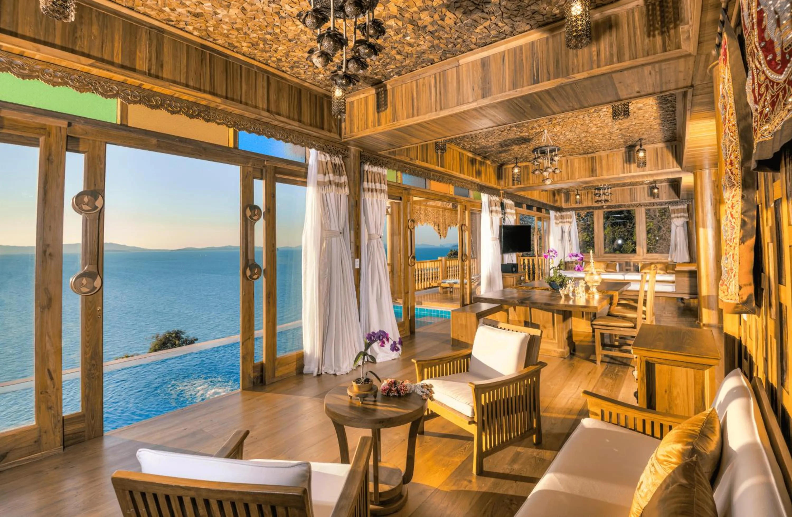 Living room in Santhiya Koh Yao Yai Resort & Spa - Compulsory Join Santhiya Speedboat from-to Ao Po Grand Marina at Phuket