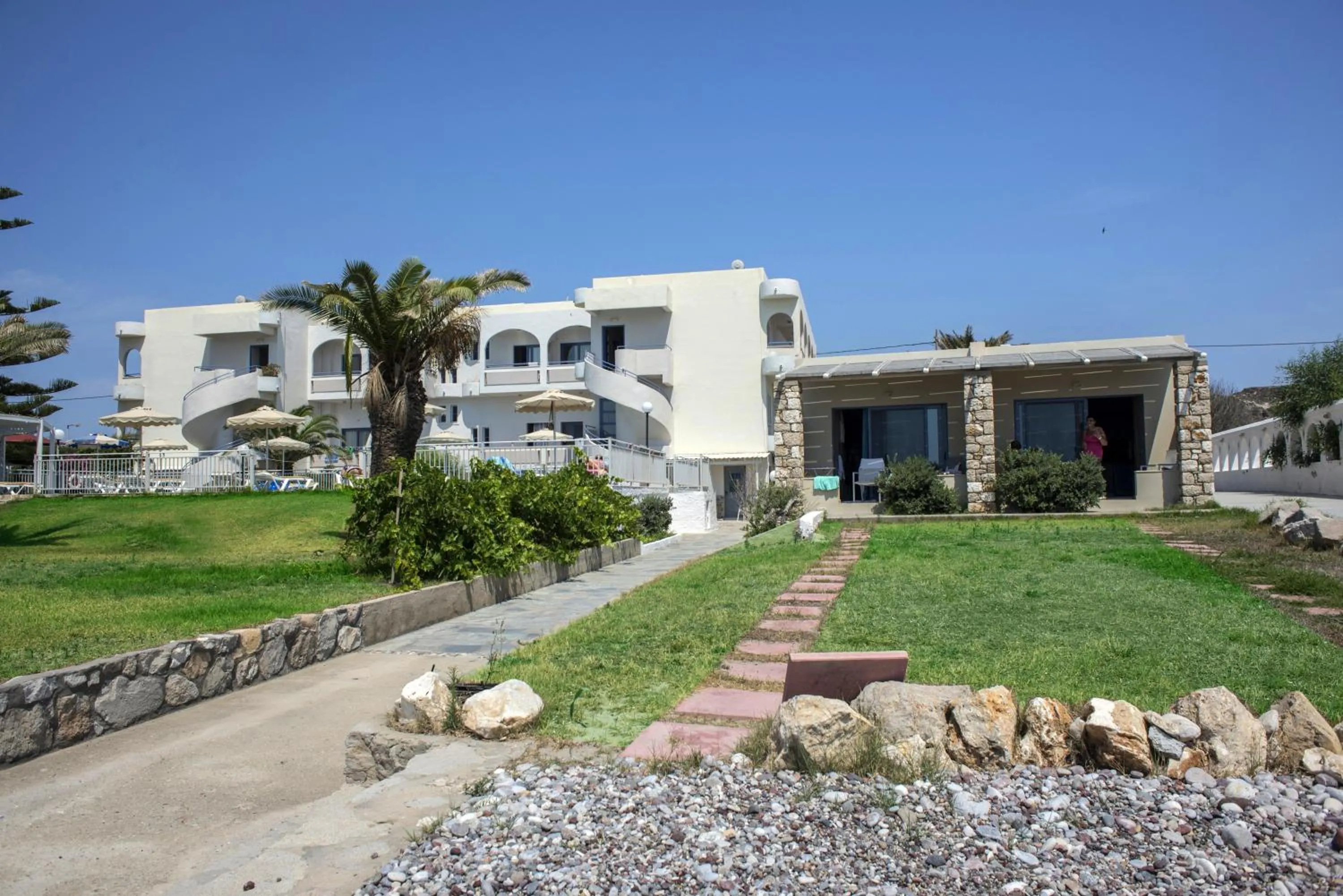 Garden in Kordistos Hotel