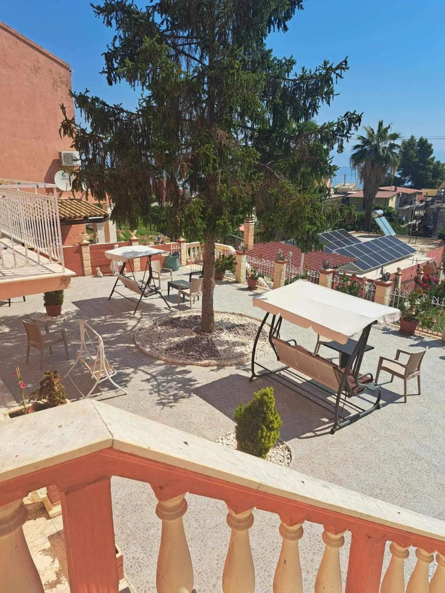 Garden in Corfu Sunflower Apartments