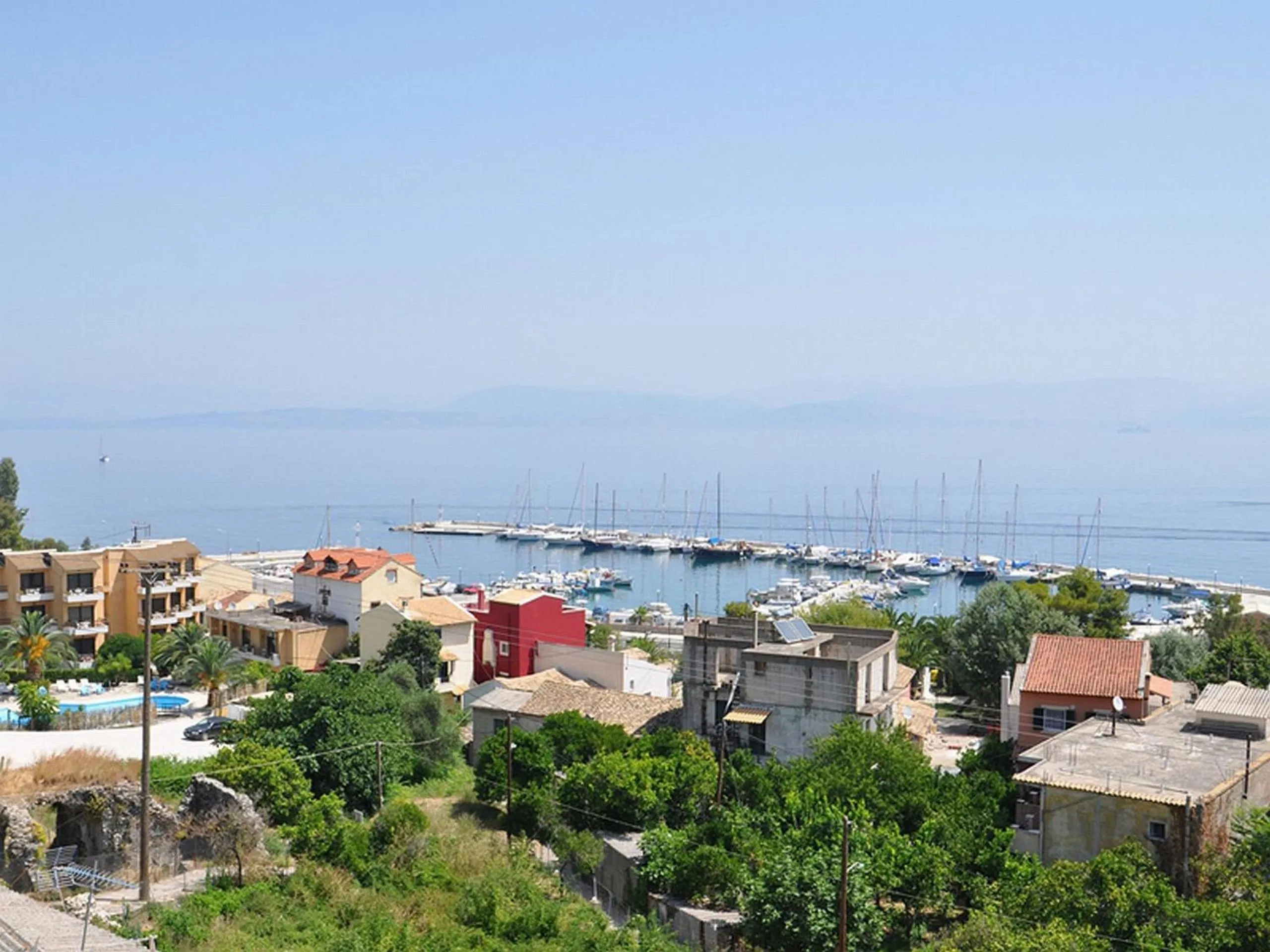 View (from property/room) in Corfu Sunflower Apartments