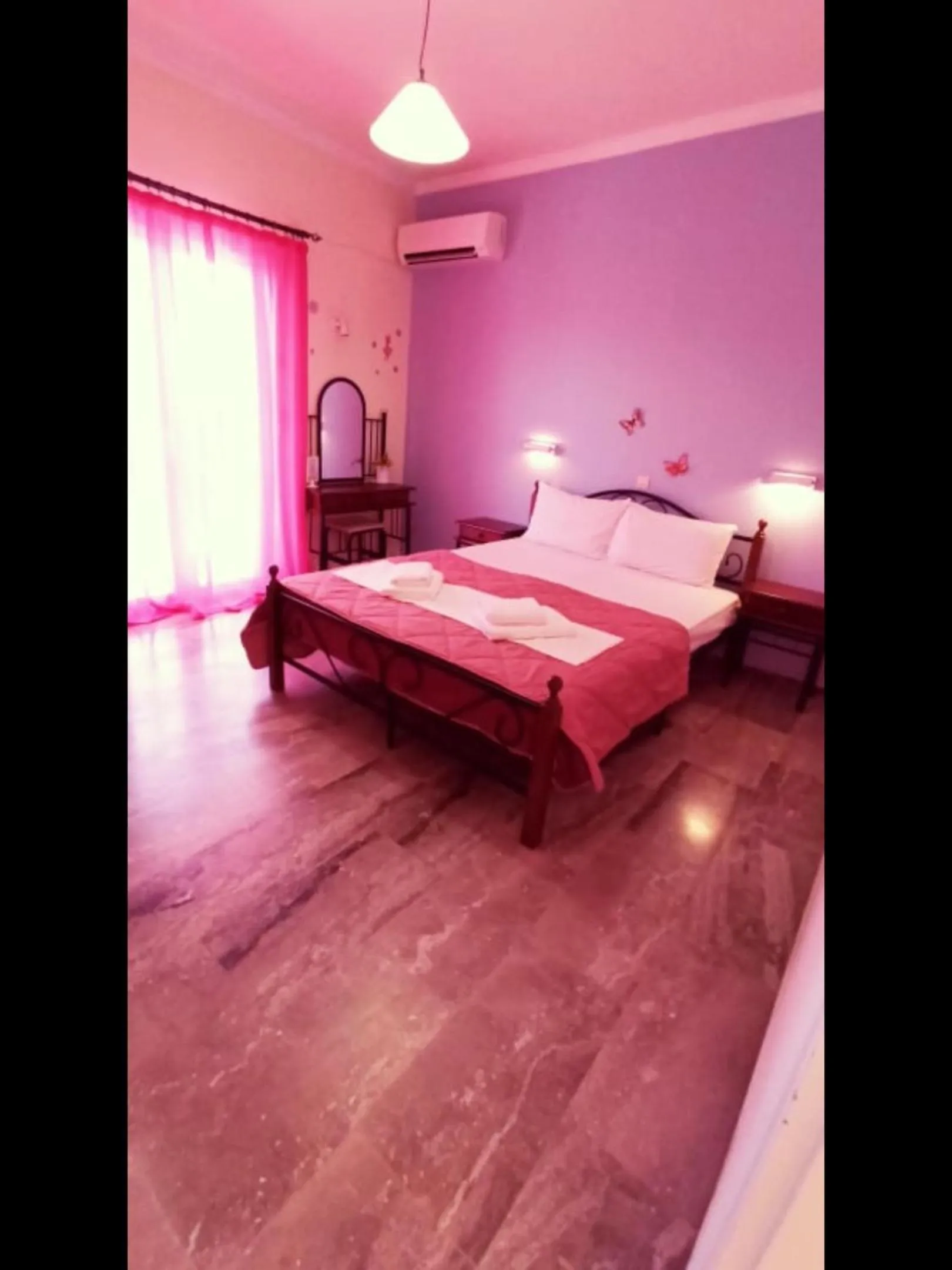 Bedroom, Bed in Corfu Sunflower Apartments