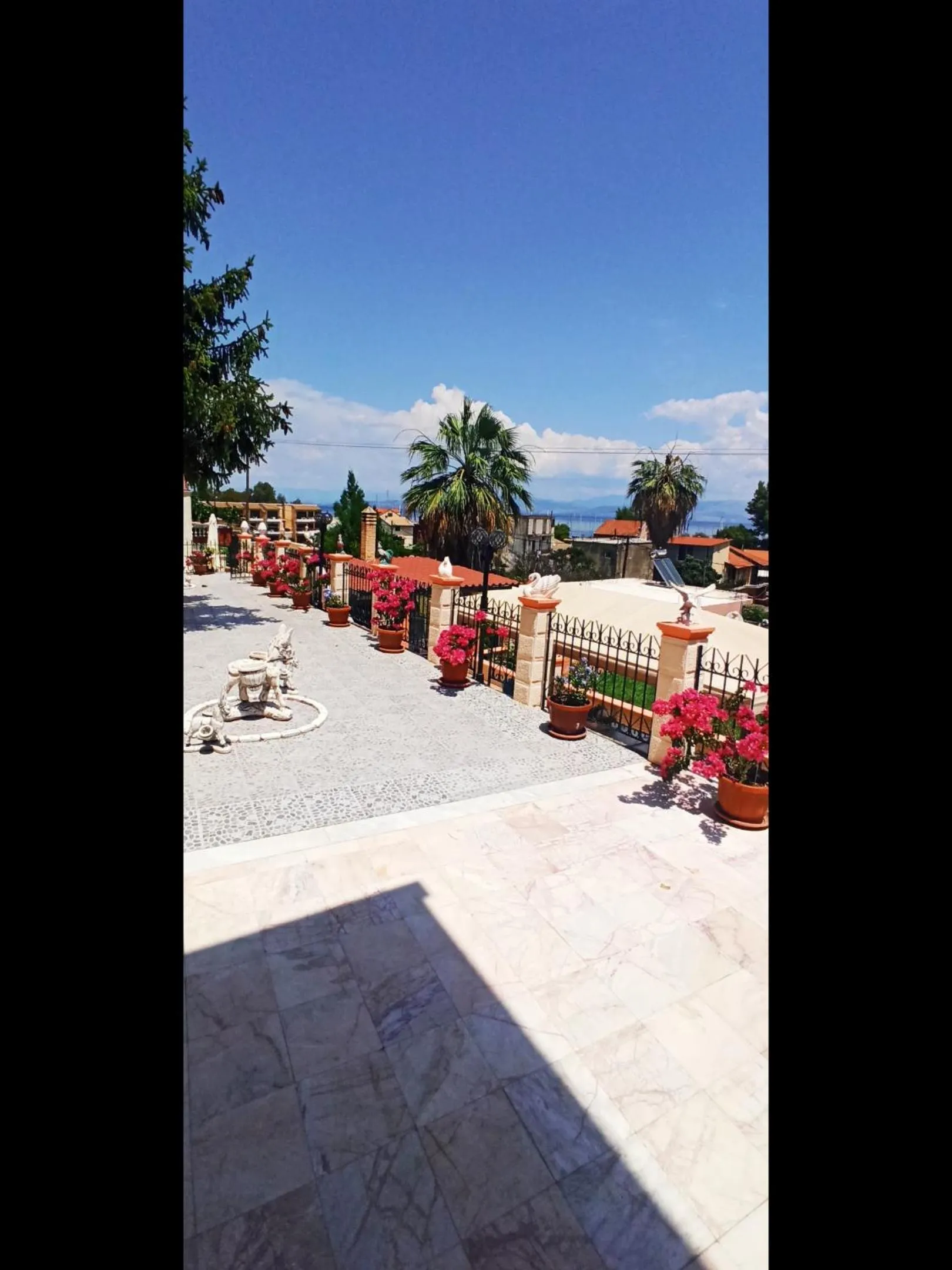 Garden in Corfu Sunflower Apartments