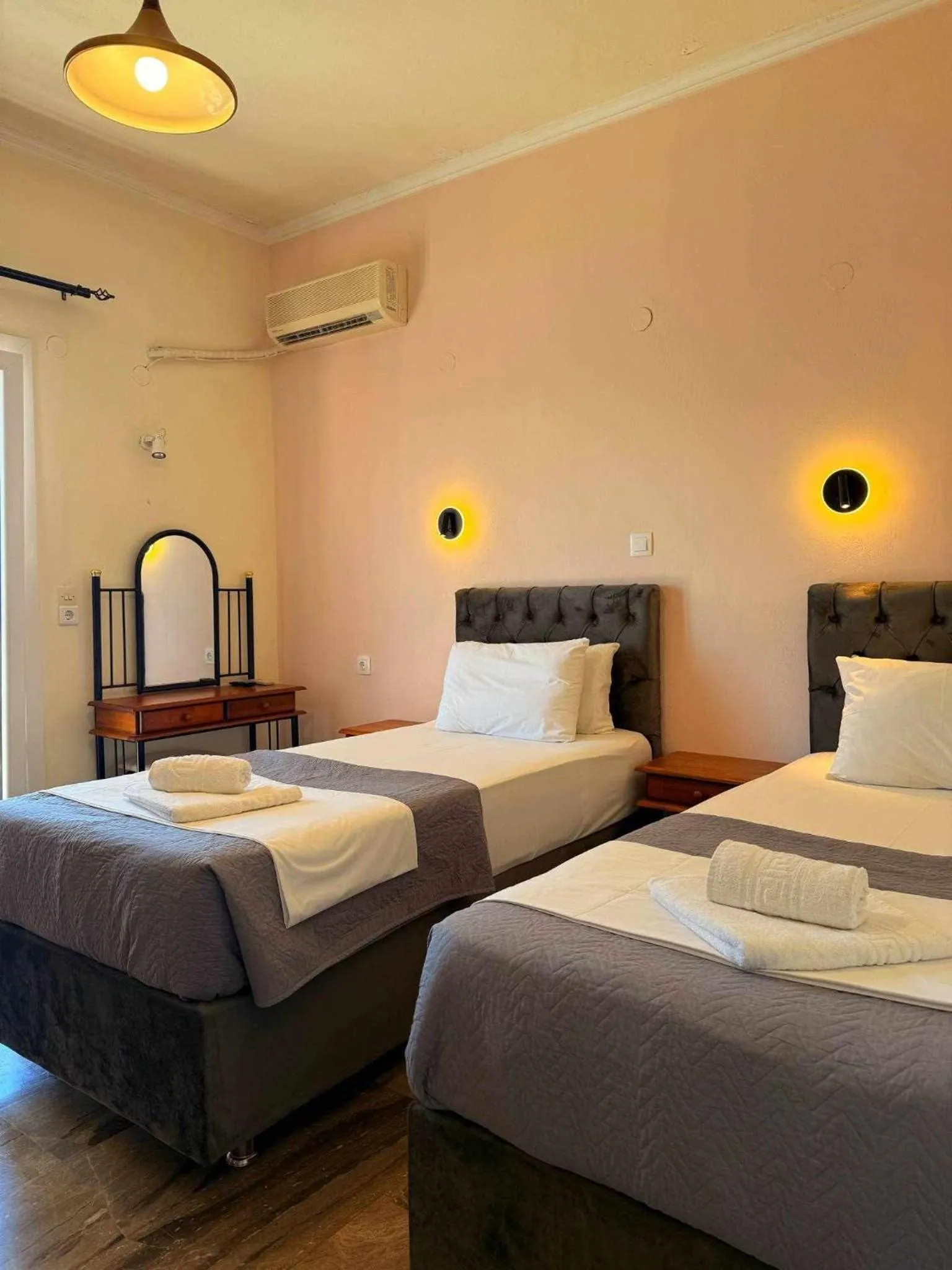 Bedroom, Bed in Corfu Sunflower Apartments