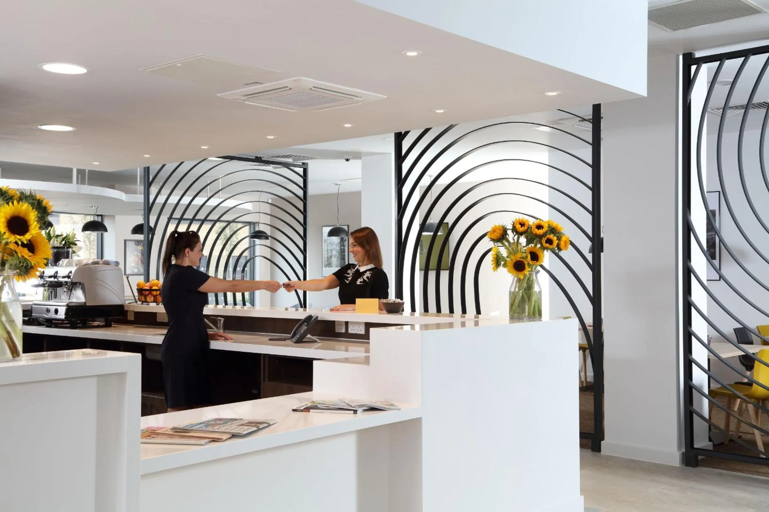 Lobby or reception in Sunley Hotel