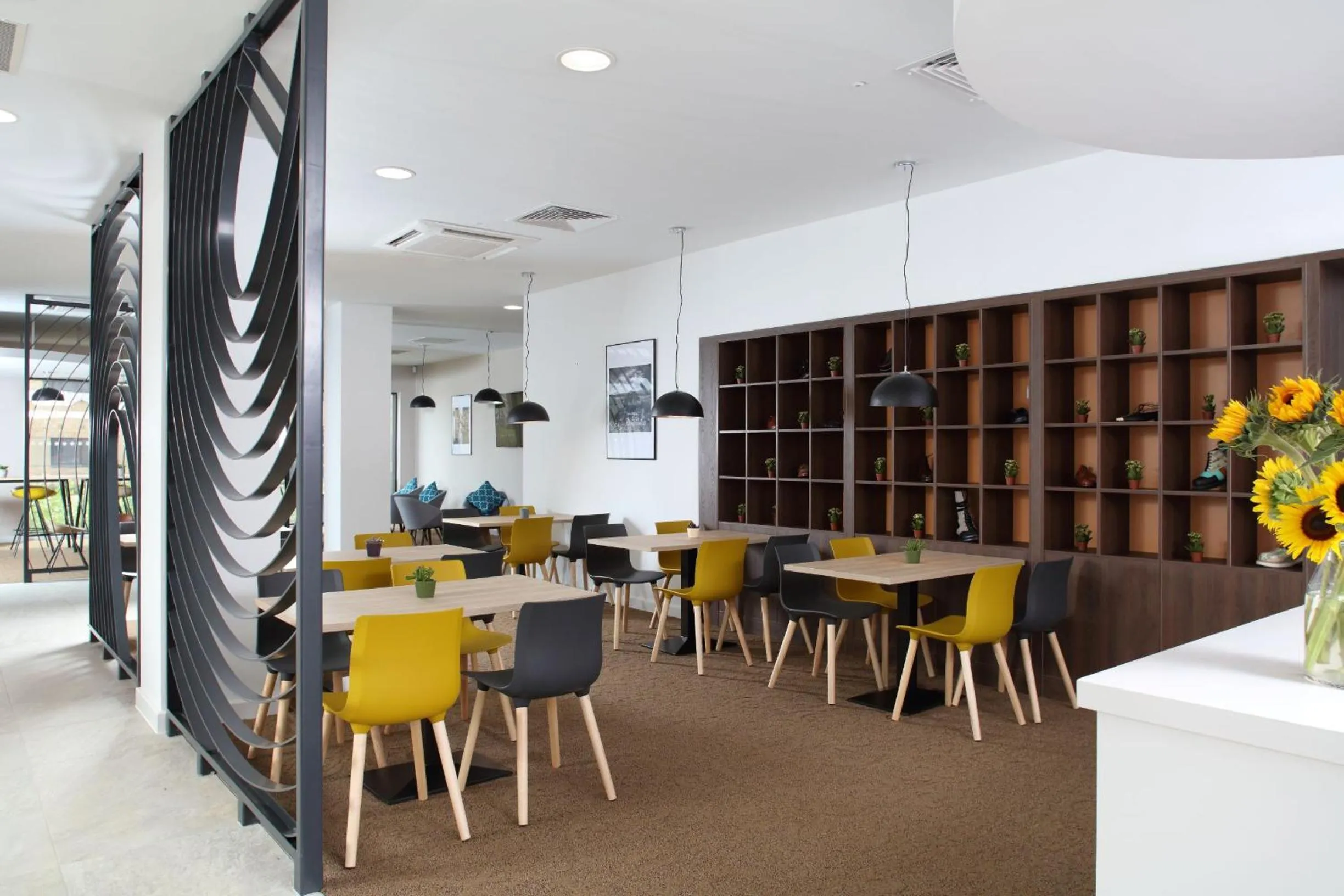 Seating area in Sunley Hotel