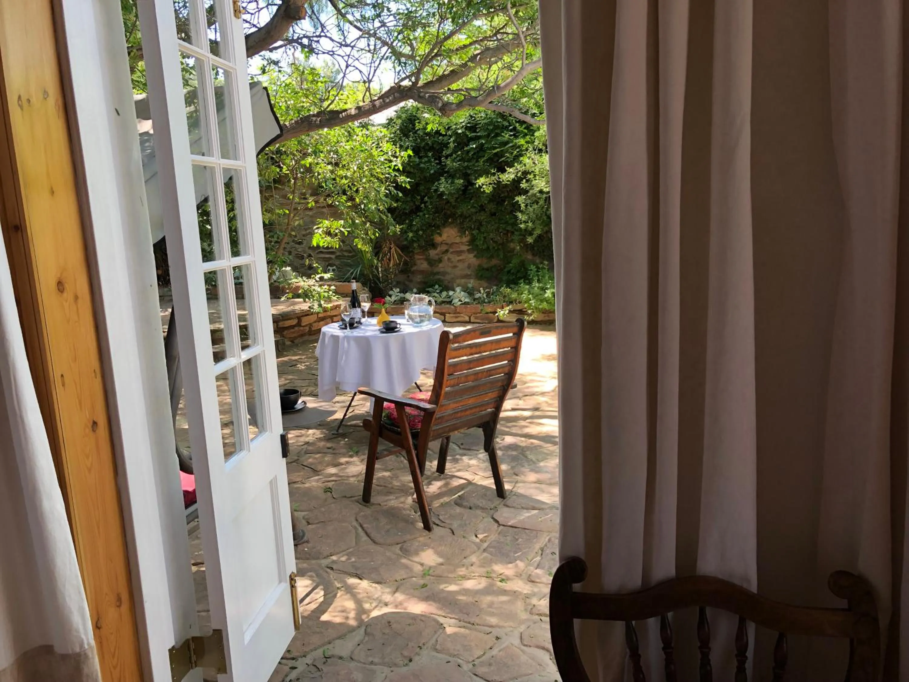 Garden in Bethesda Tower Accommodation