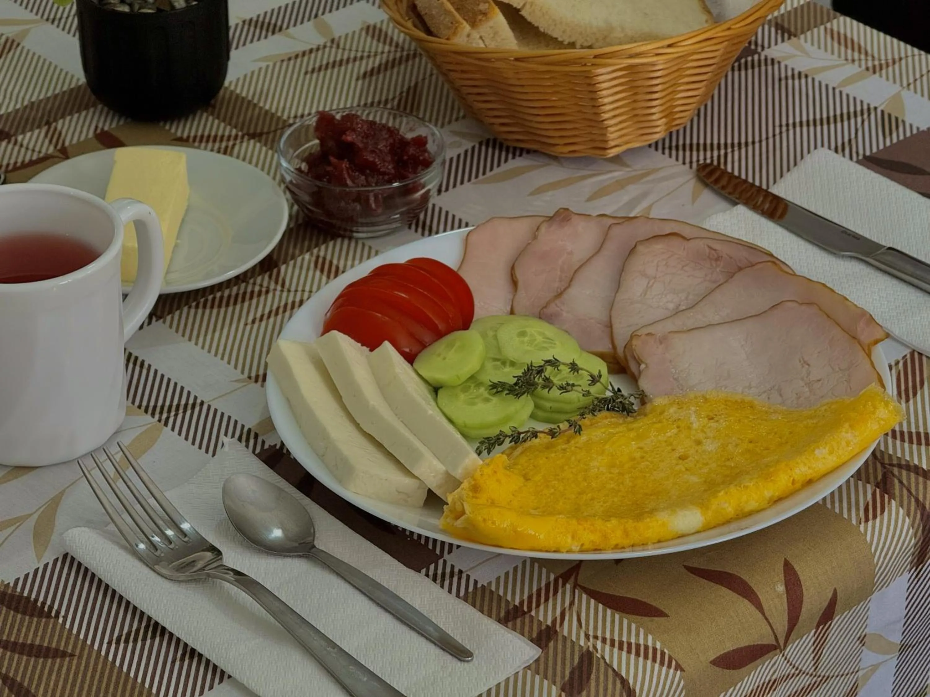 Breakfast in Pension Recidency