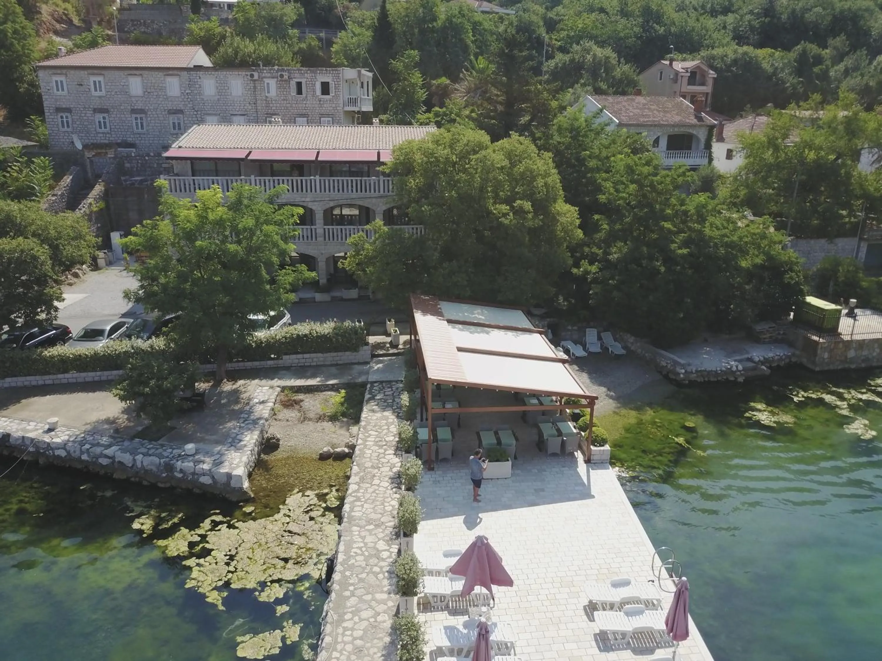 Bird's eye view in Apartments Bella di Mare