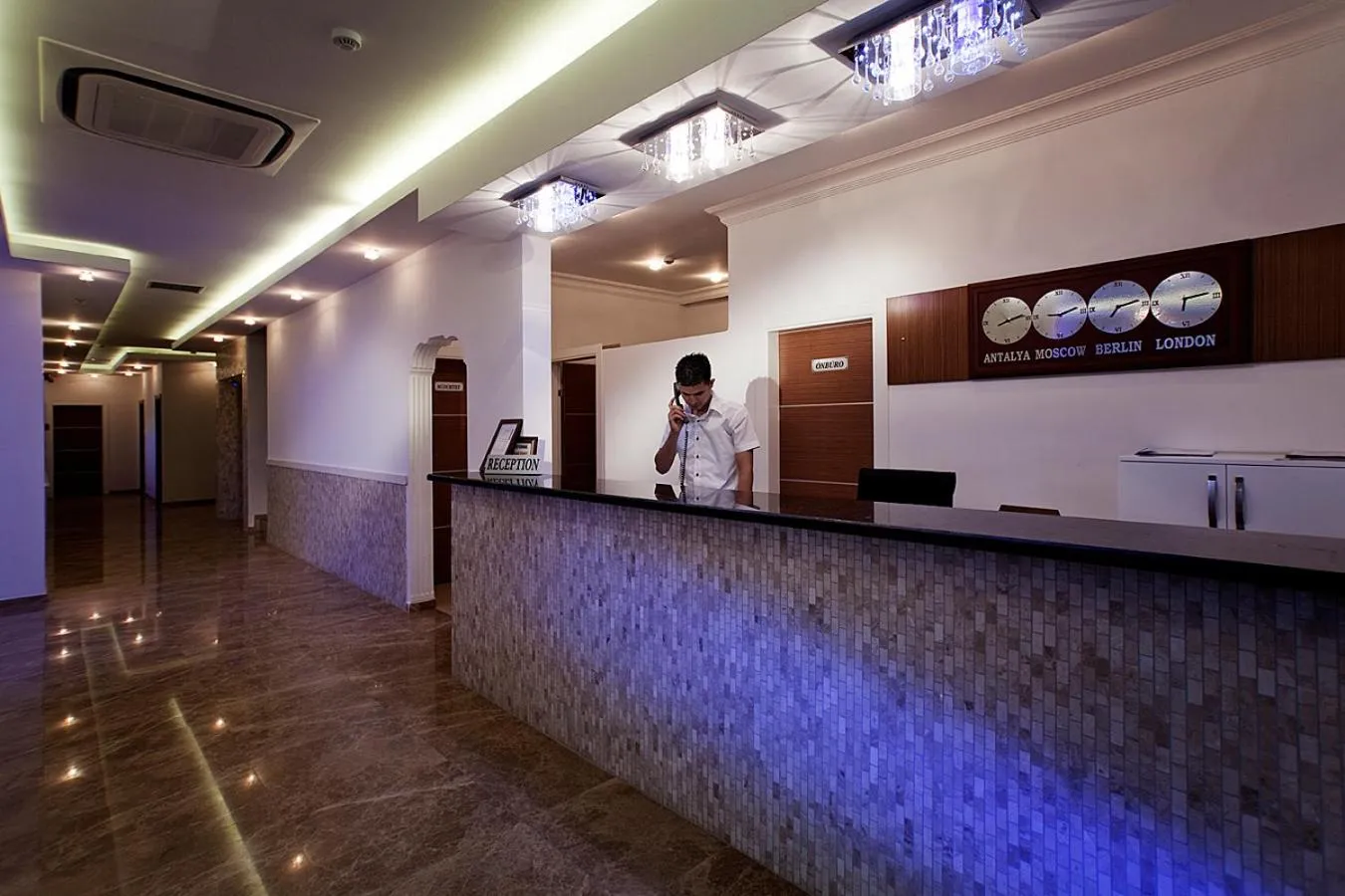 Staff in Venessa Beach Hotel