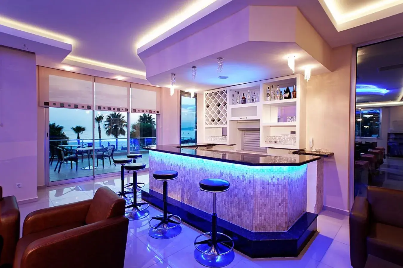 Lounge or bar in Venessa Beach Hotel Lounge or bar in Venessa Beach Hotel