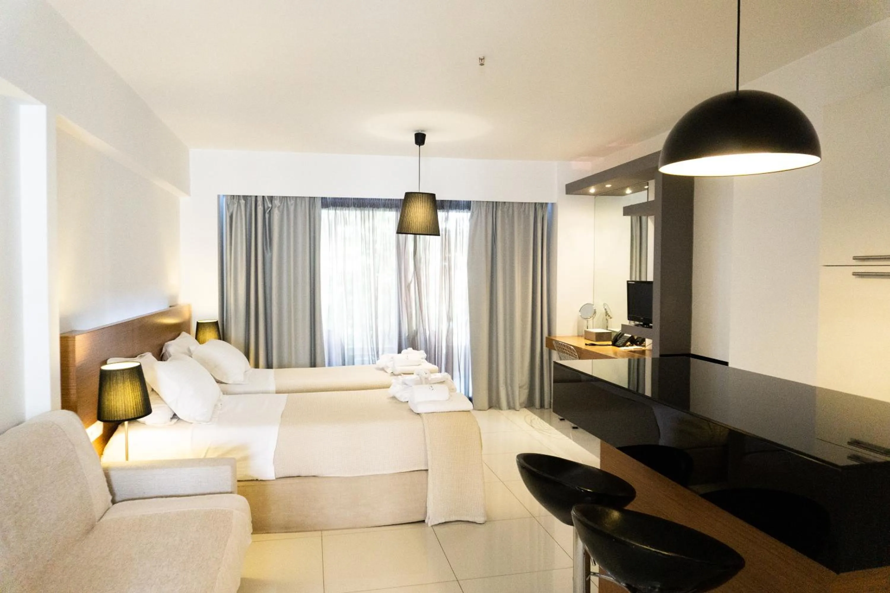 Bed in City Loft Hotel