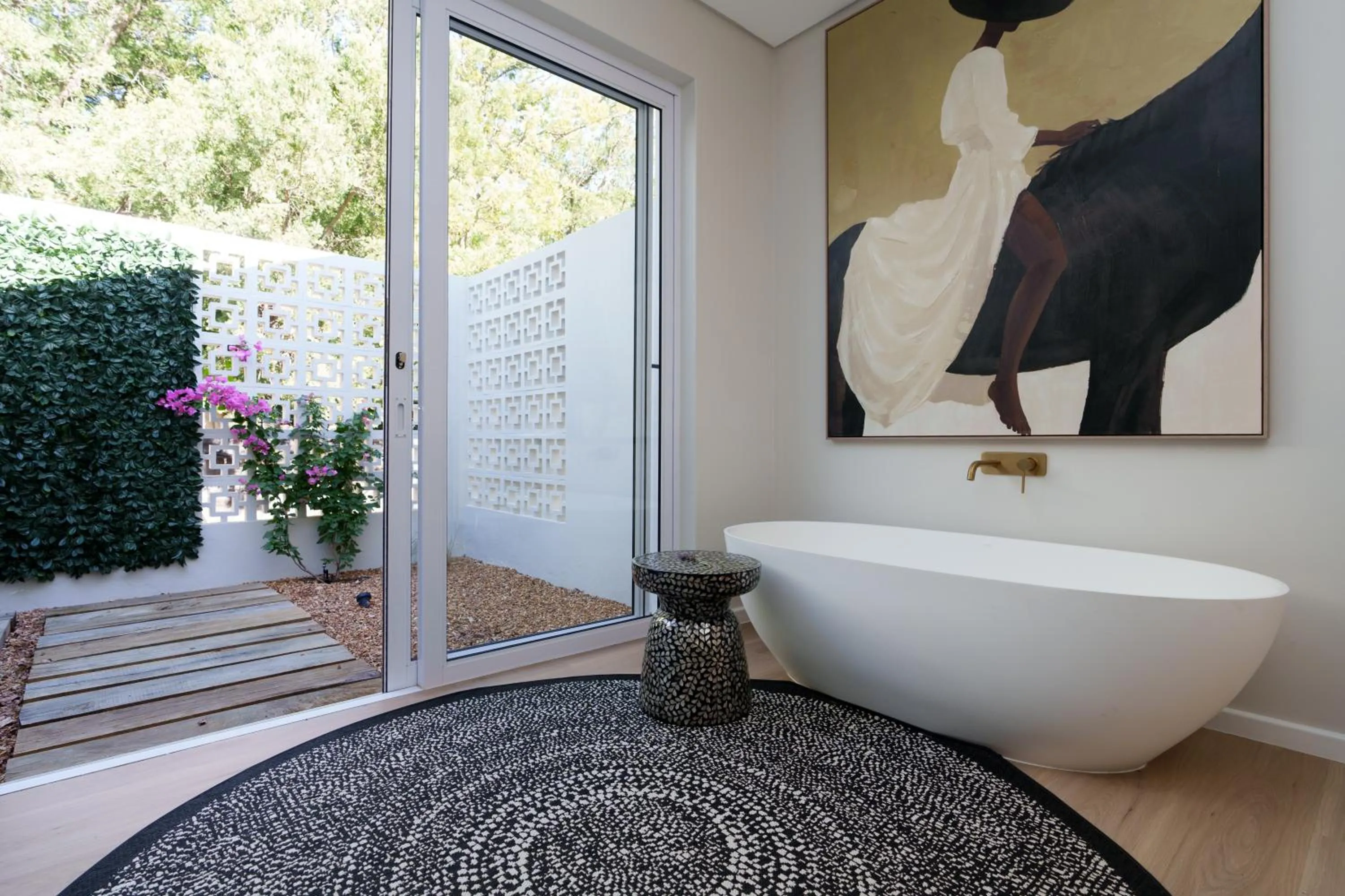 Shower in Lavender Farm Boutique Guest House