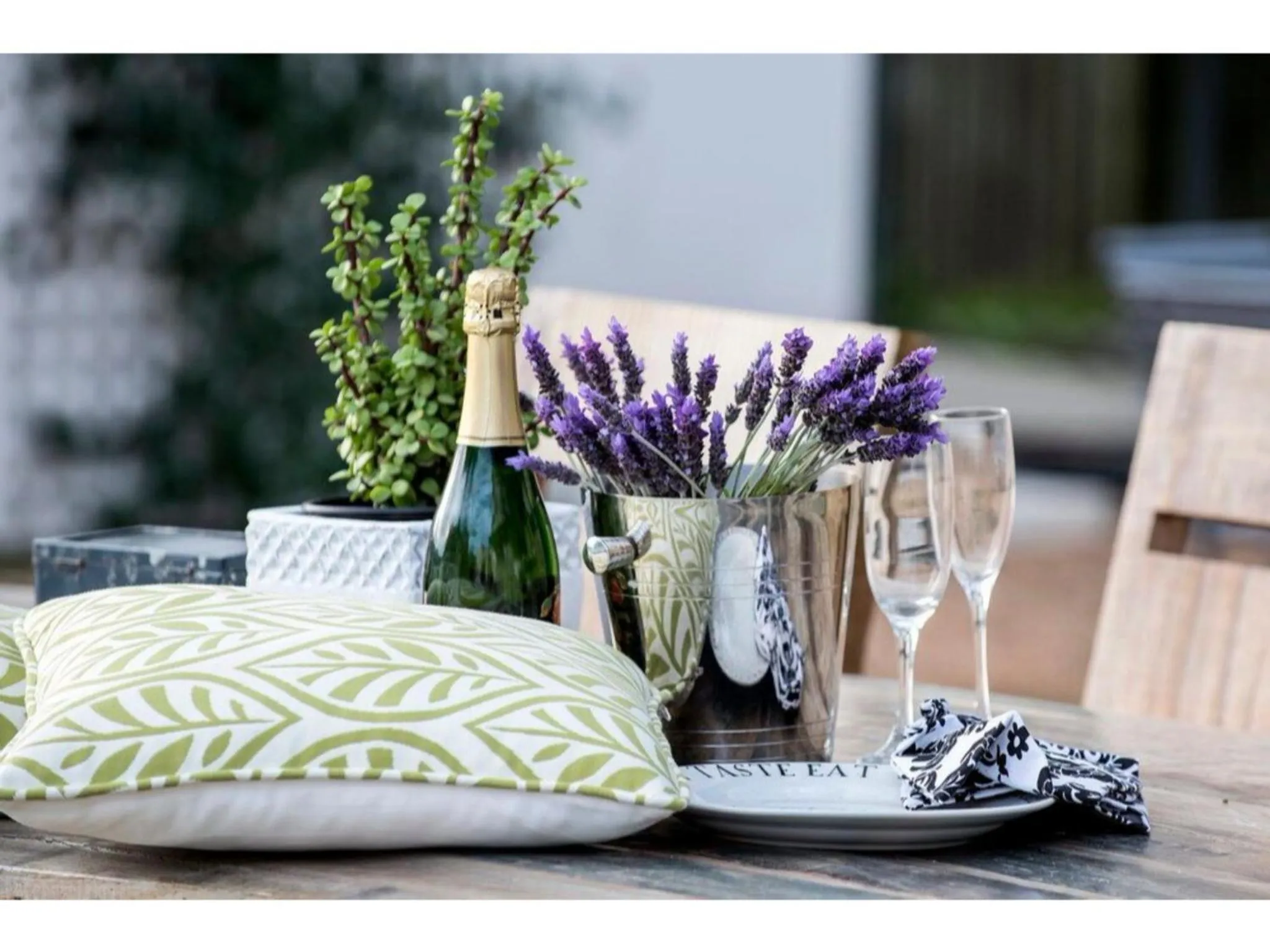 Decorative detail in Lavender Farm Boutique Guest House