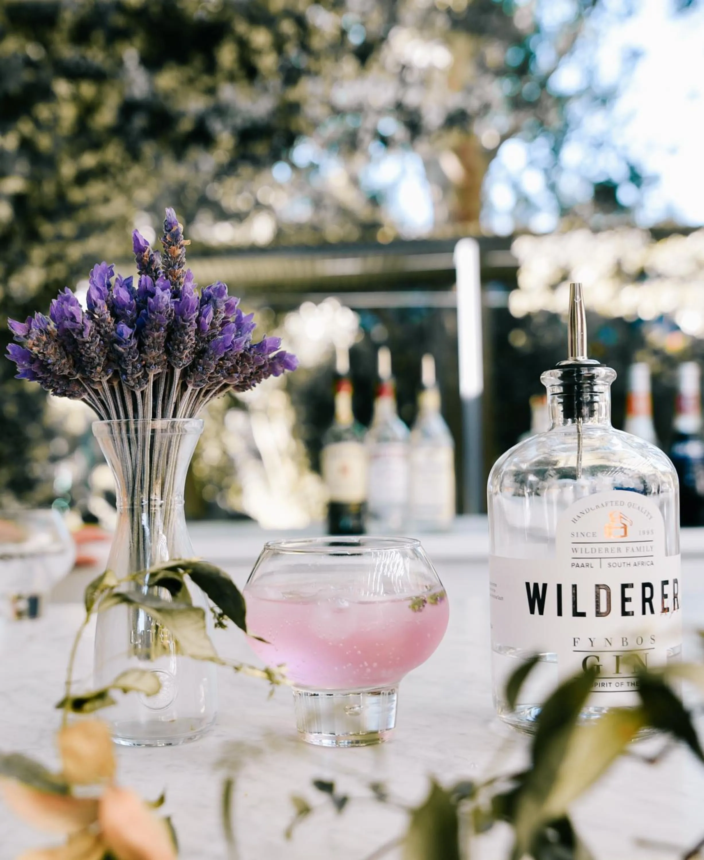 Drinks in Lavender Farm Boutique Guest House