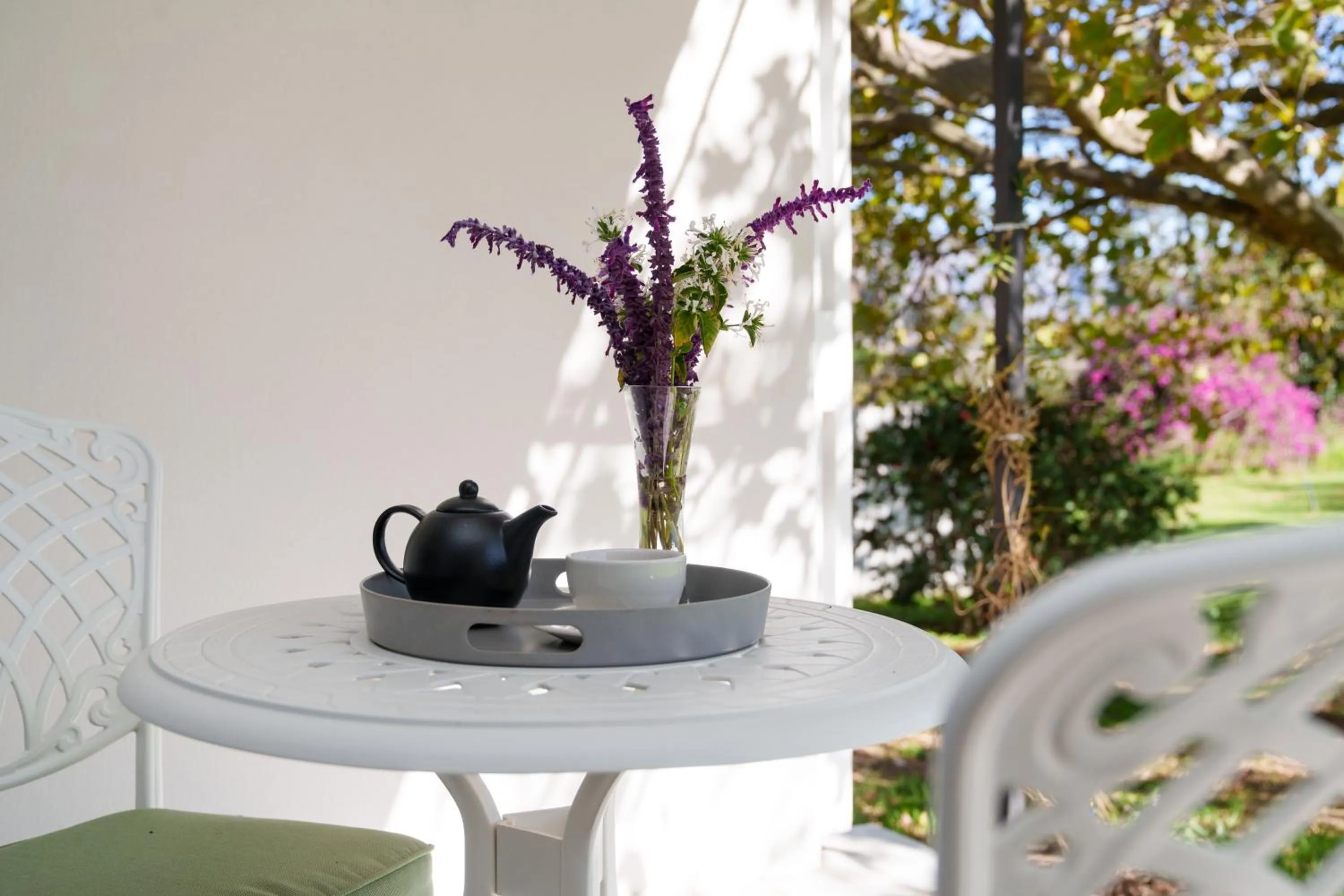 Patio in Lavender Farm Boutique Guest House