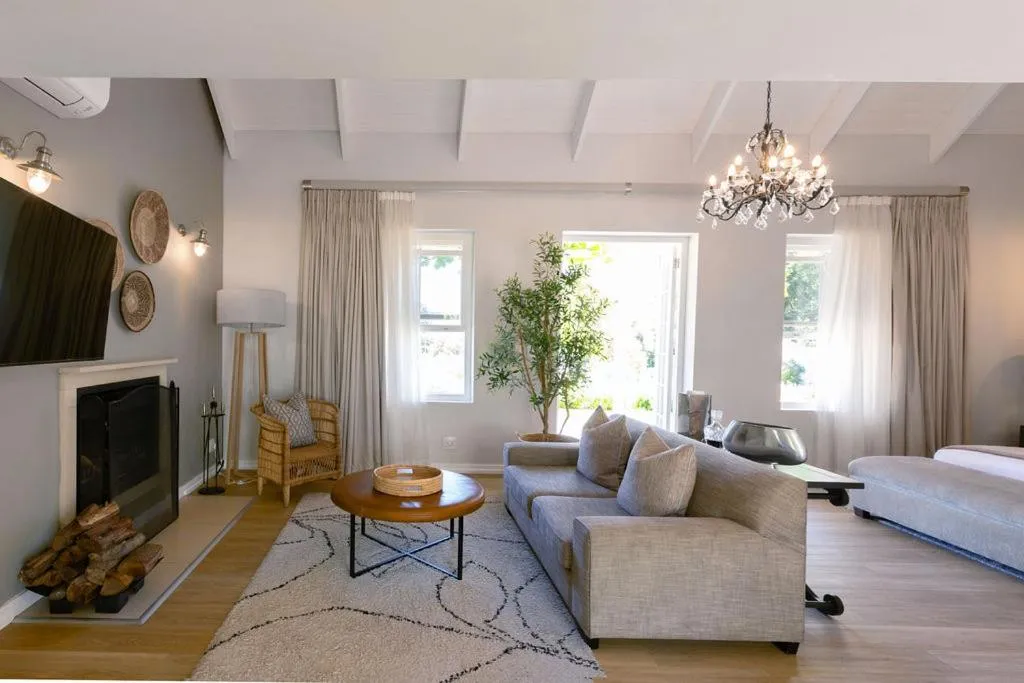 Seating area in Lavender Farm Boutique Guest House