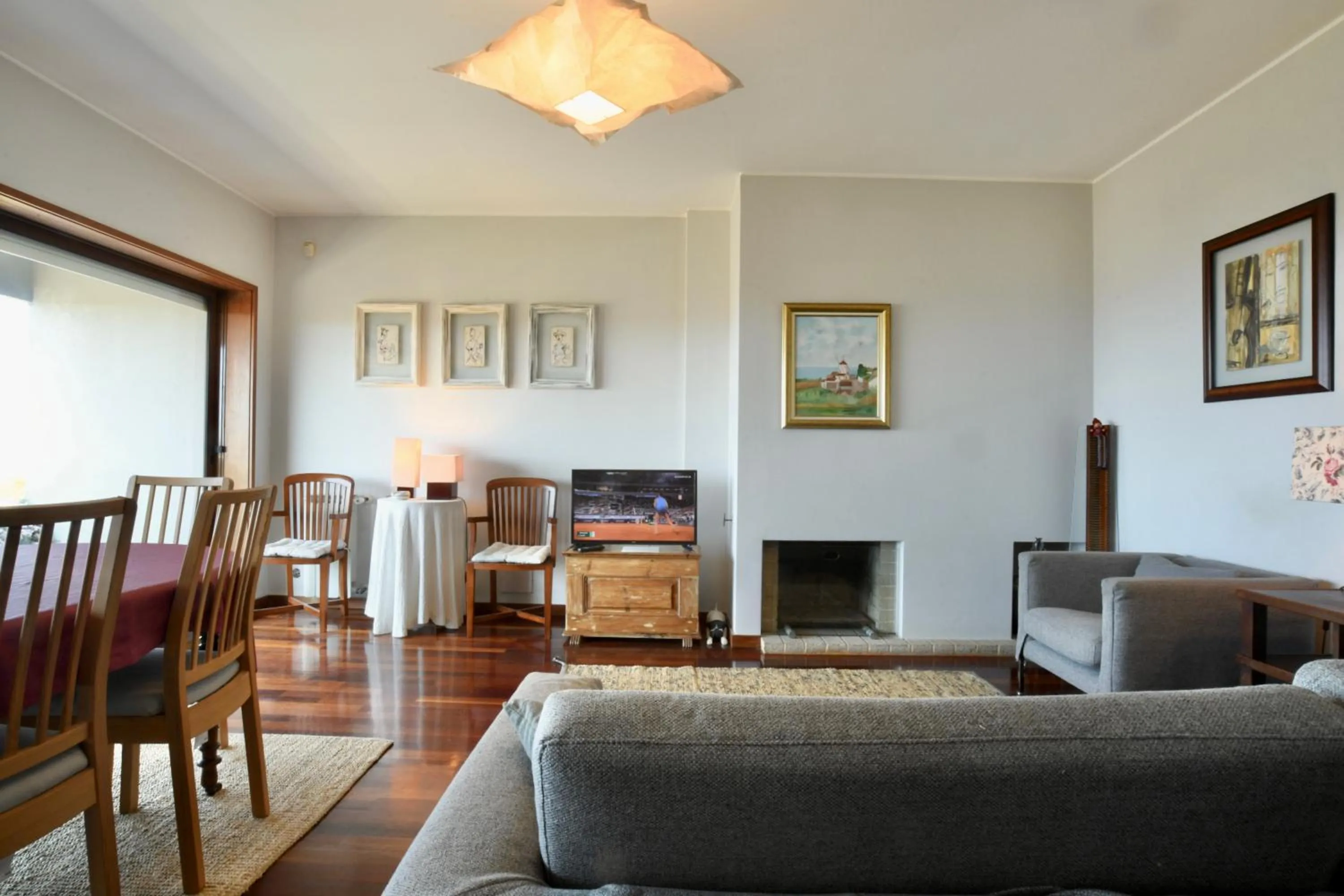 Living room in sunset@leçadapalmeira