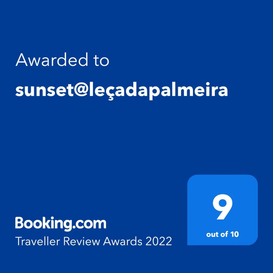 Certificate/Award in sunset@leçadapalmeira
