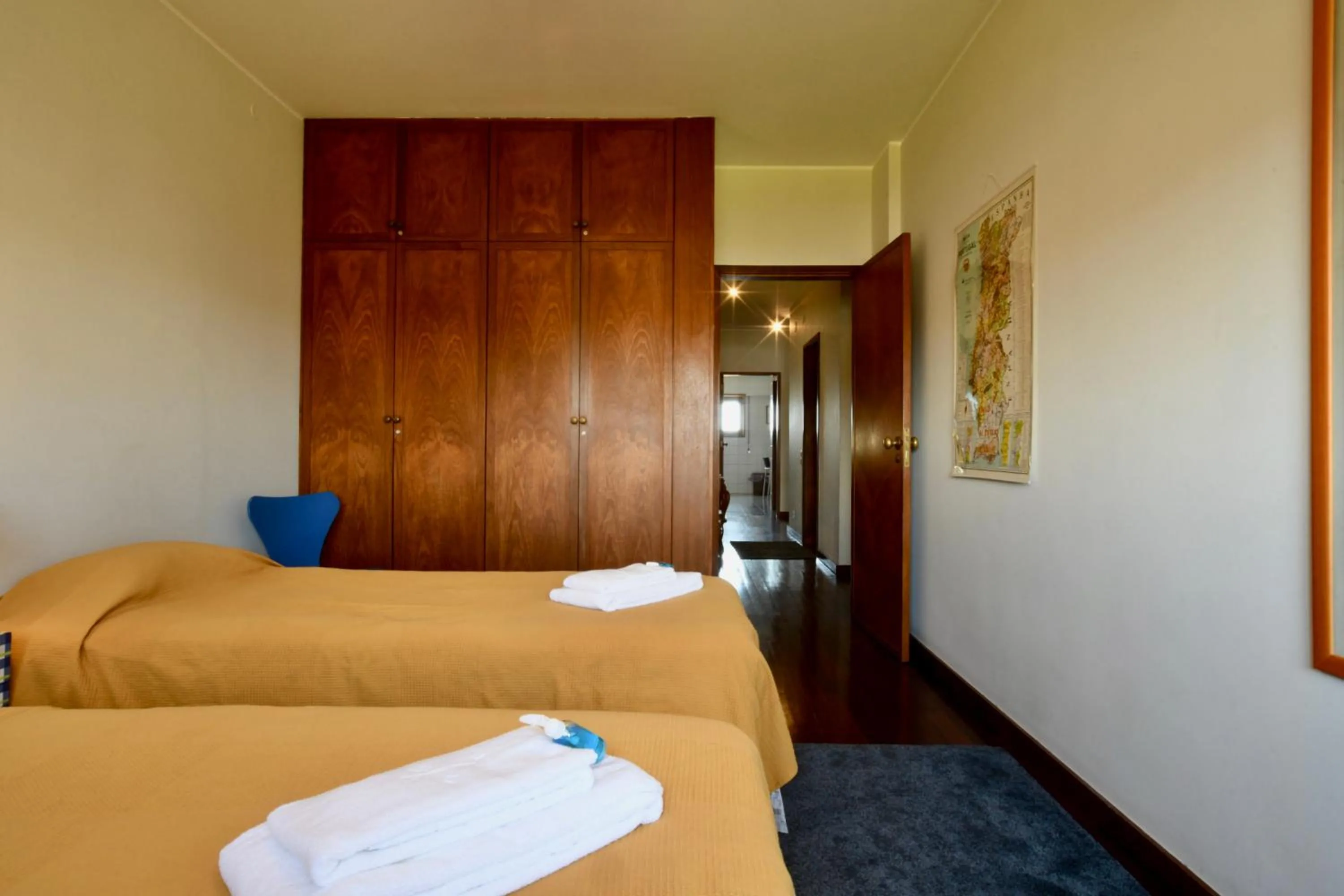 Bedroom, Bed in sunset@leçadapalmeira
