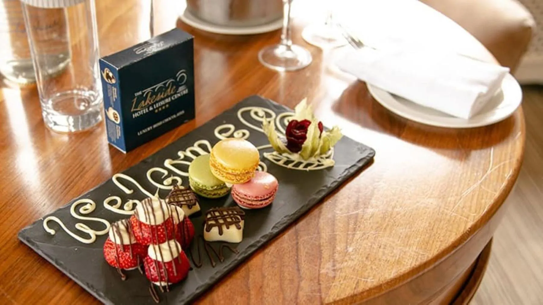 Food and drinks in The Lakeside Hotel & Leisure Centre