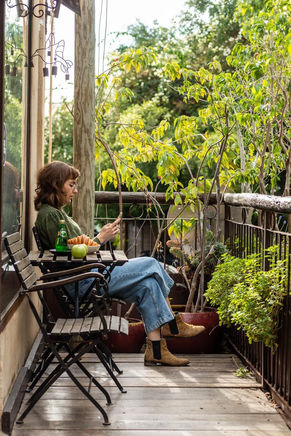 Patio in Trieste Neve Tzedek Boutique Suites Tel Aviv