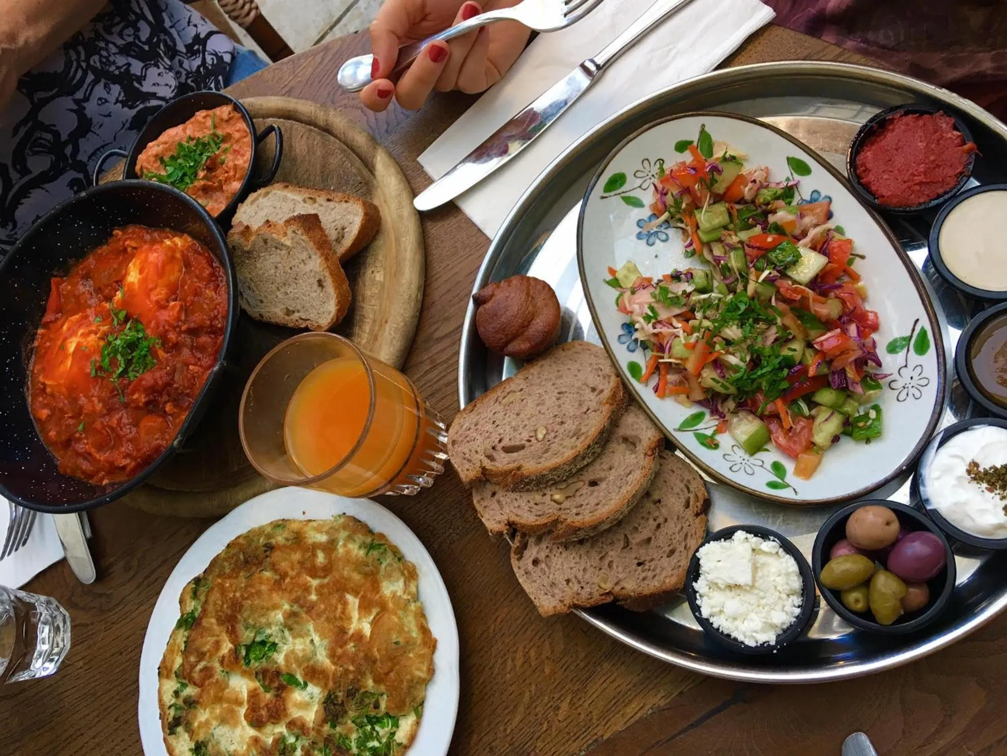 Restaurant/places to eat in Trieste Neve Tzedek Boutique Suites Tel Aviv