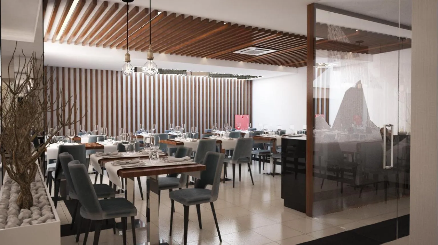 Restaurant/places to eat in Hotel 4 Estações