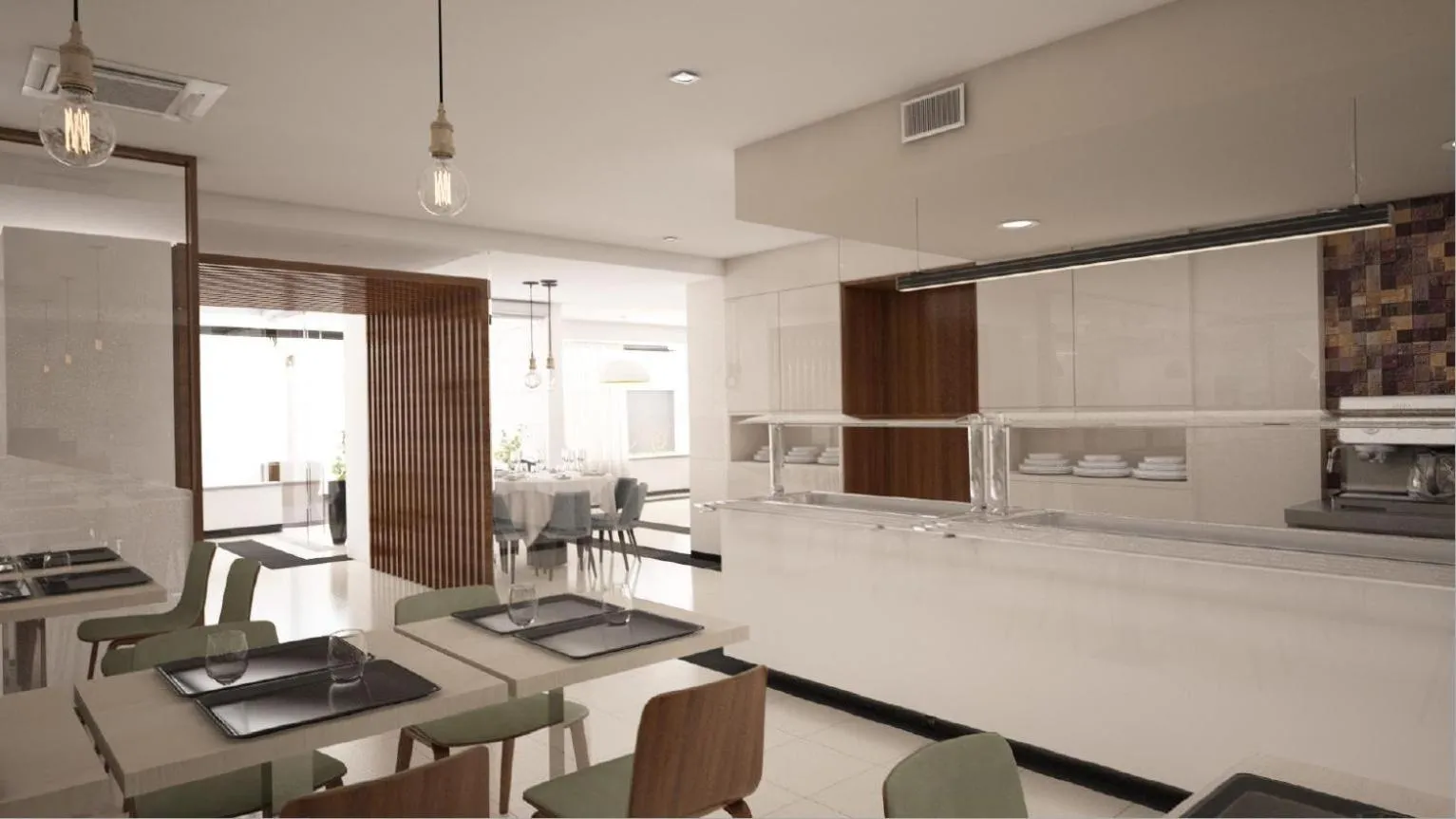 Restaurant/places to eat in Hotel 4 Estações