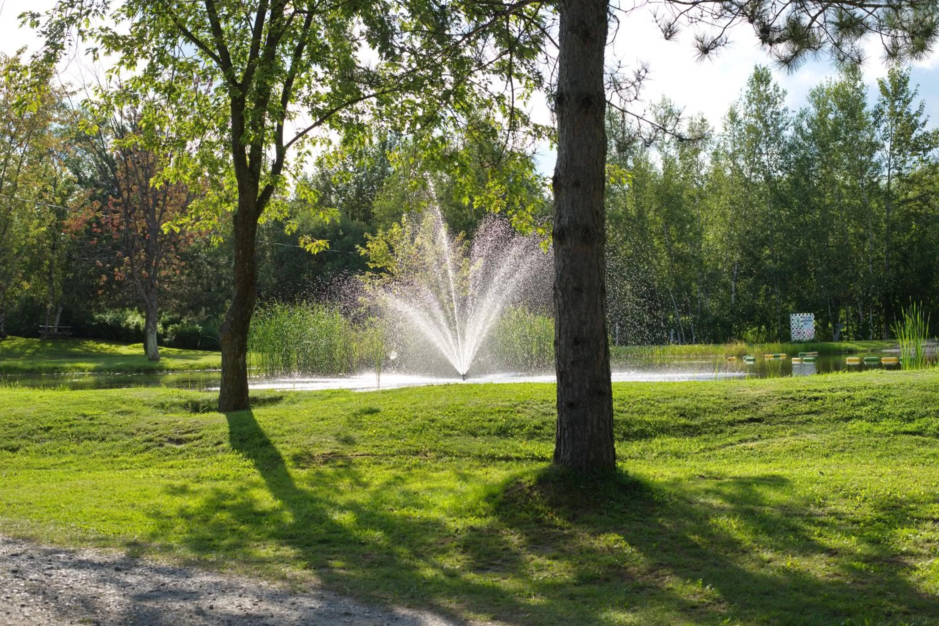 Garden in Auberge Papillon Lune