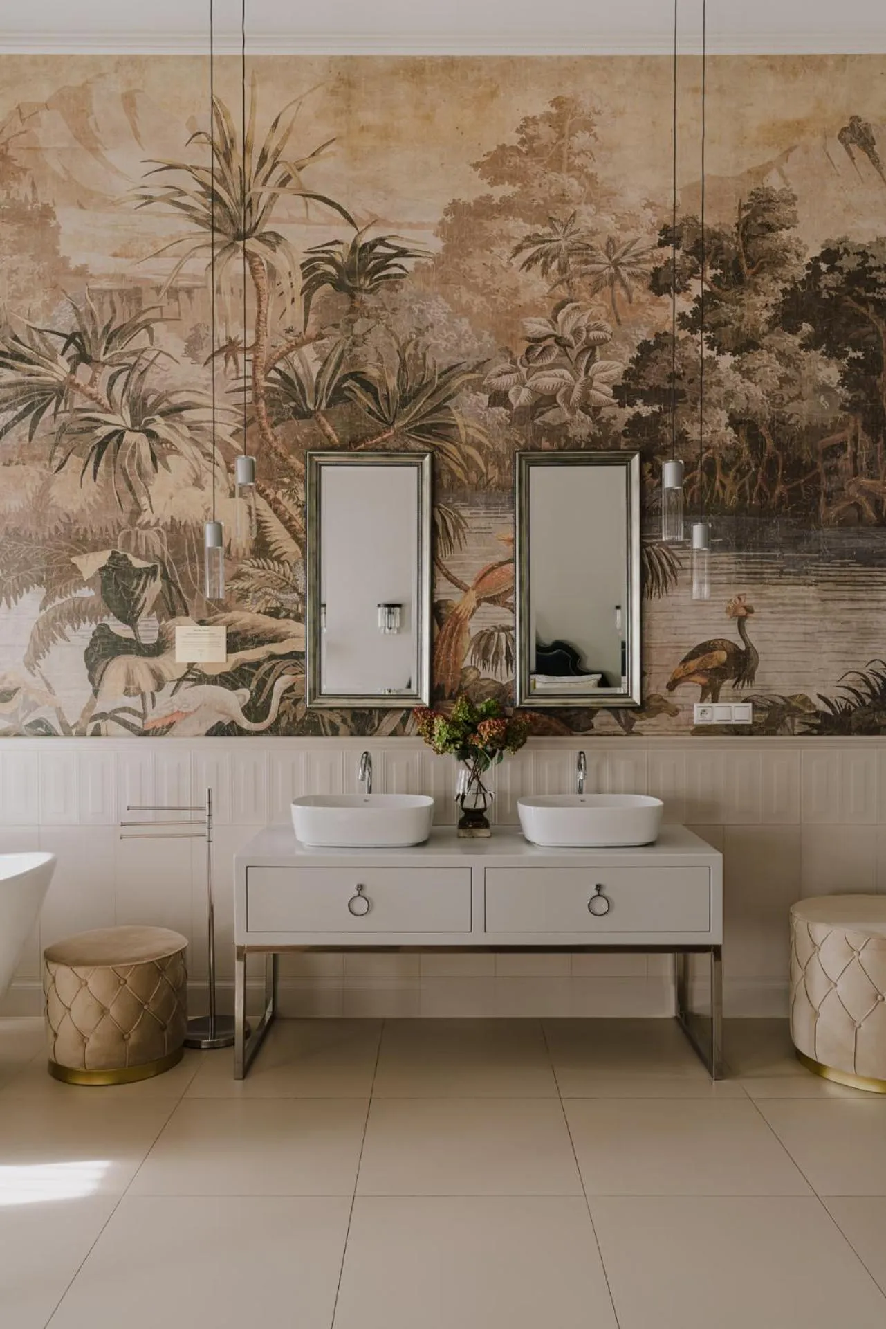 Bathroom in Pałac Mojęcice