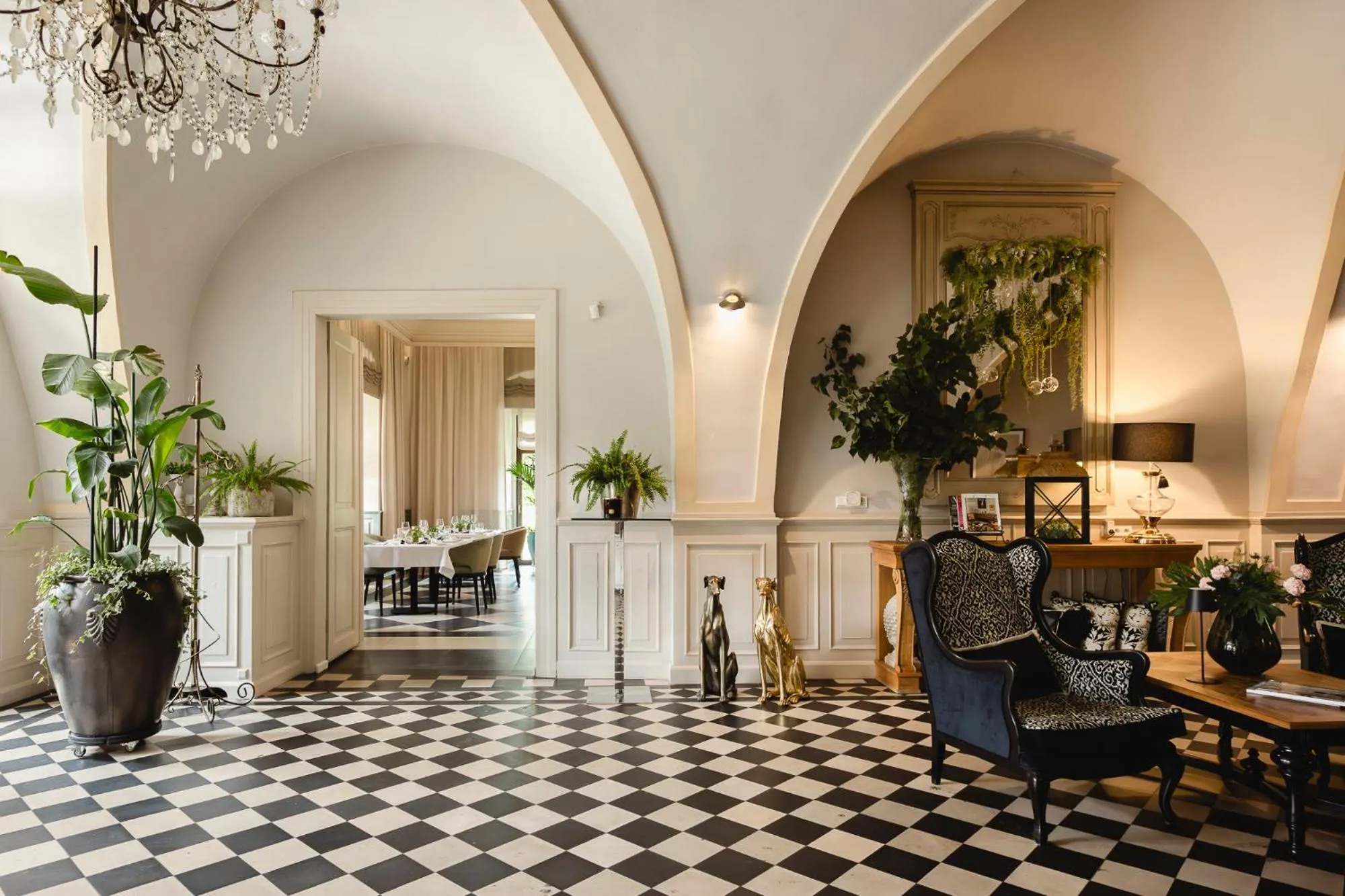 Living room in Pałac Mojęcice