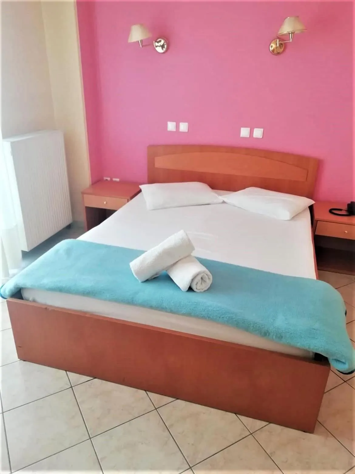 Bed in Cybele Guest Accommodation