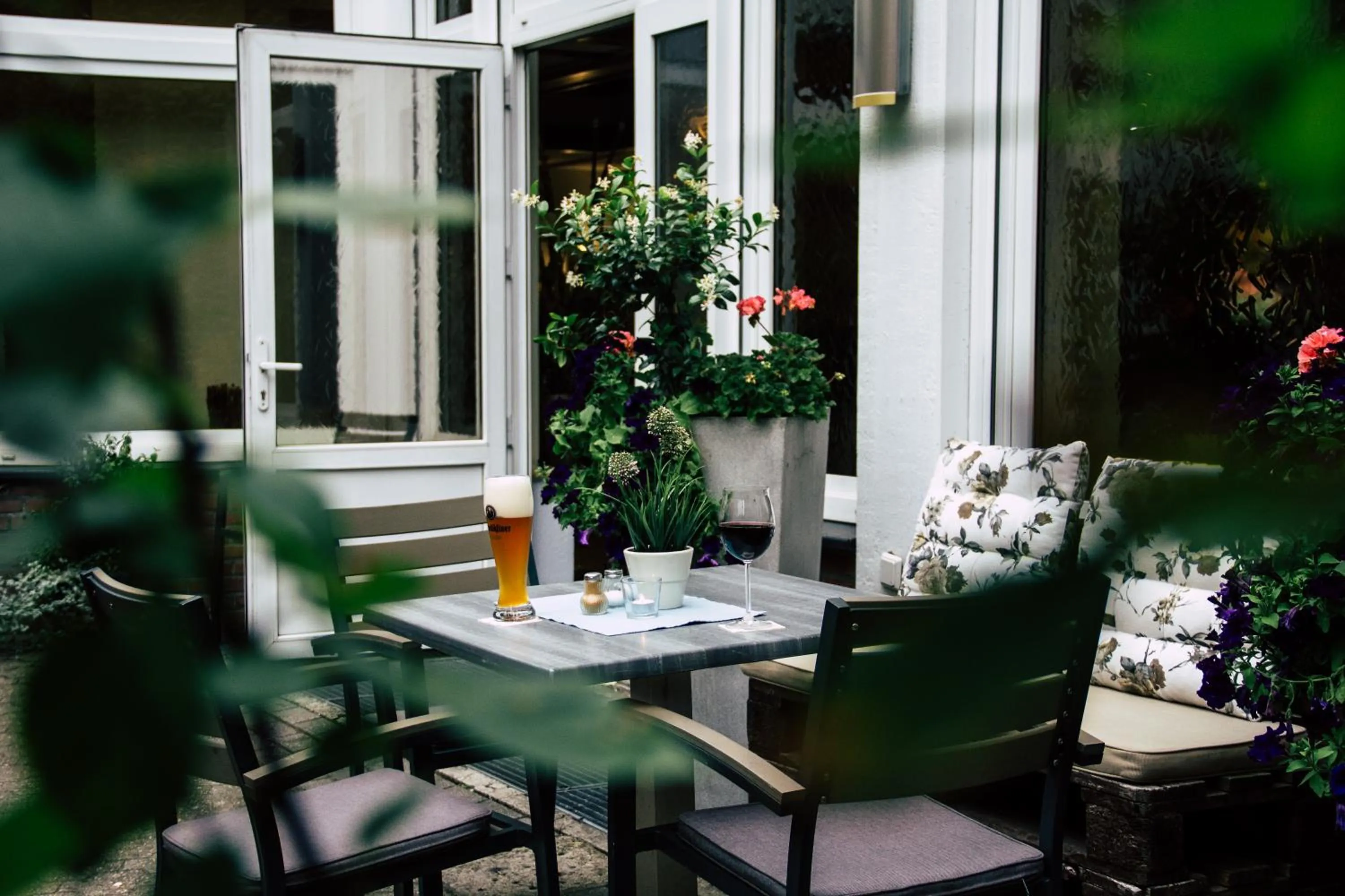 Patio in Hotel-Restaurant Kolpinghaus