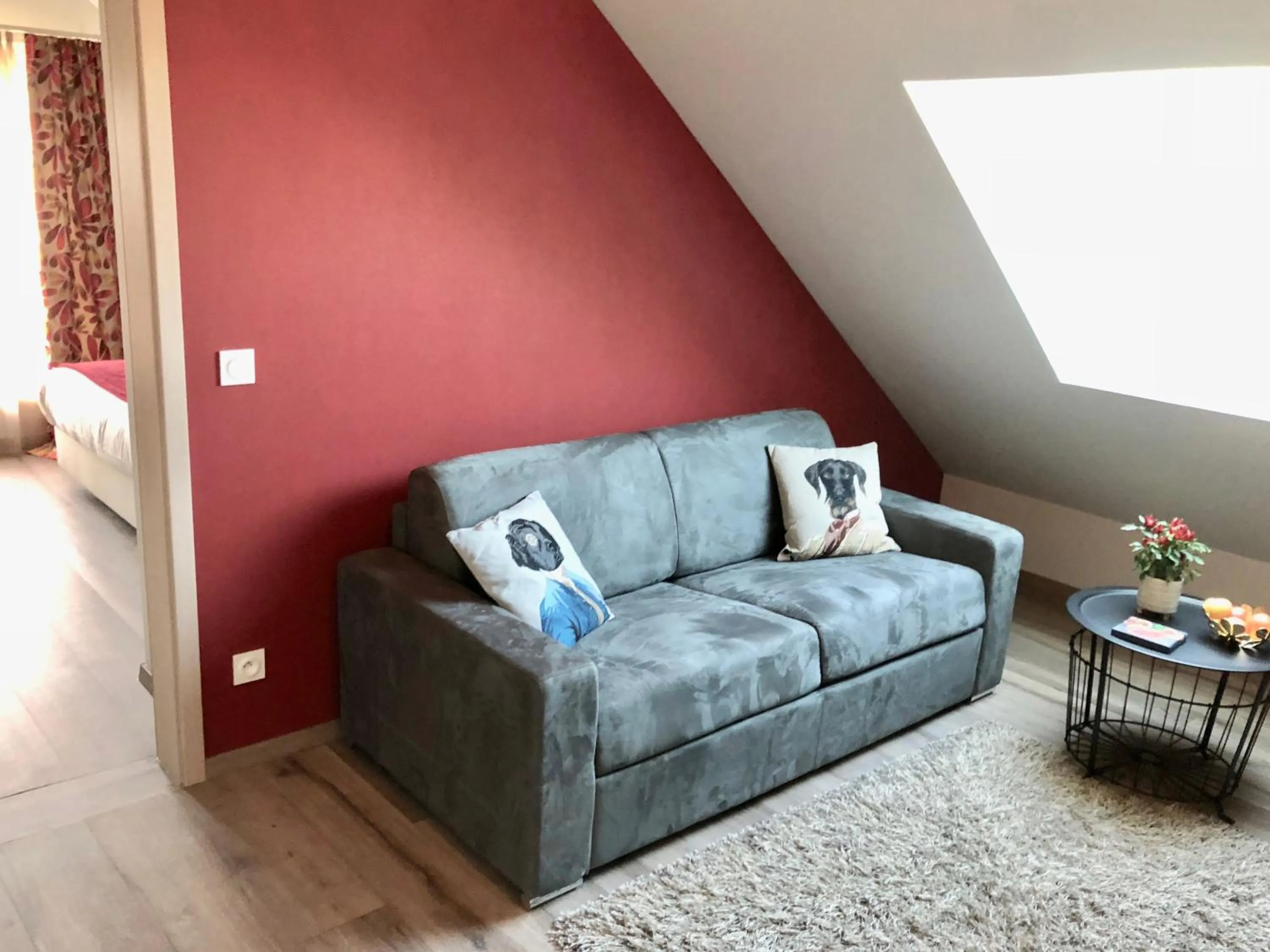 Living room in Maison d hotes Coeur de Village Alsace & spa