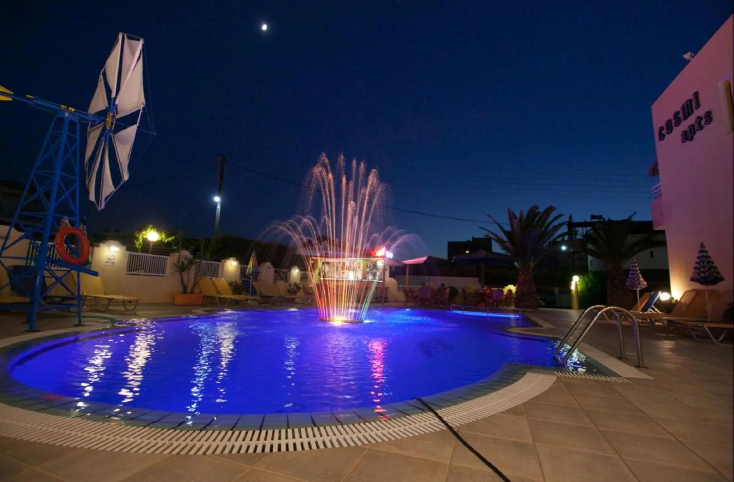 Swimming pool in Cosmi Apts Gouves by Estia