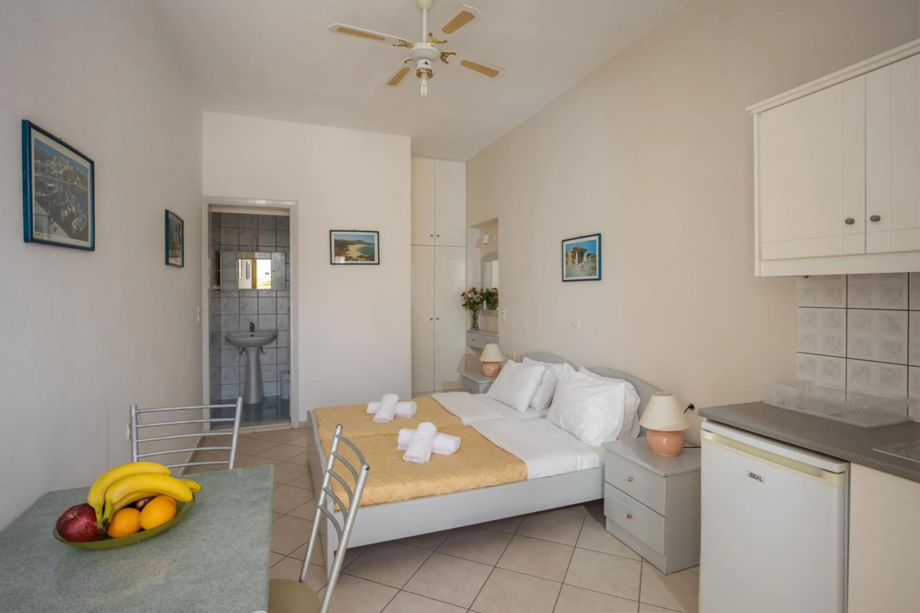 Bed in Cosmi Apts Gouves by Estia