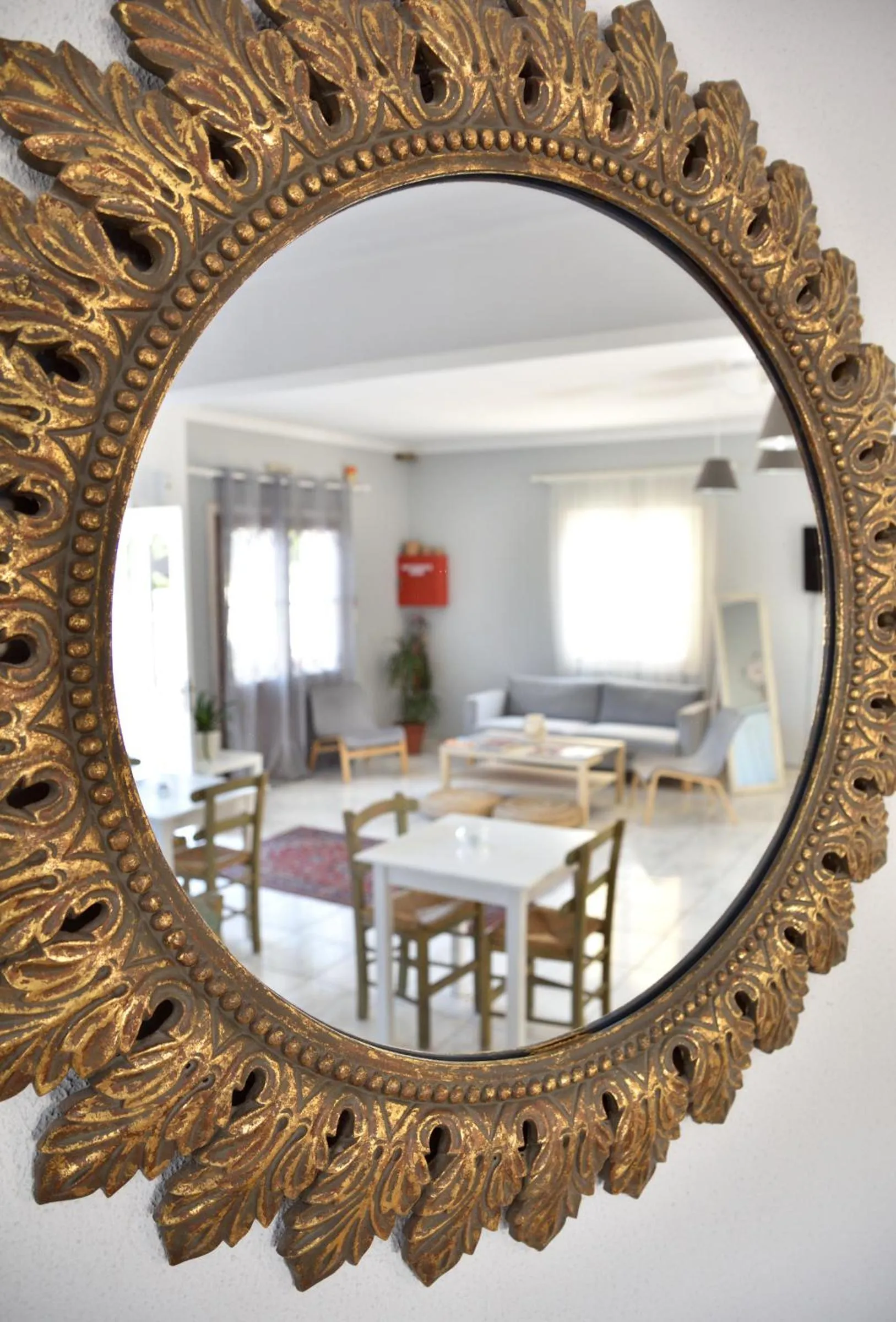 Living room in Hotel Aegina