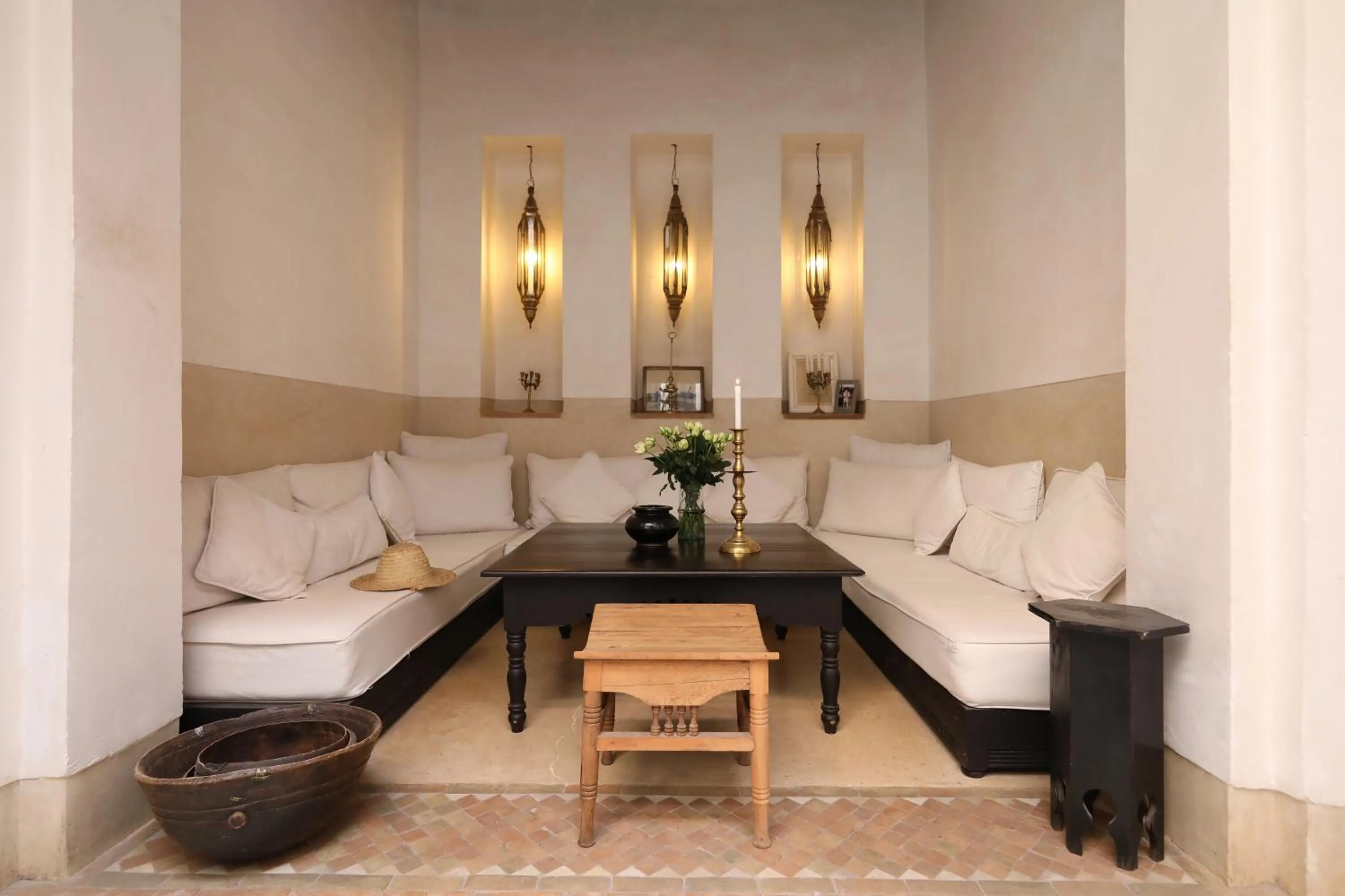 Living room in Riad Azzouna 13